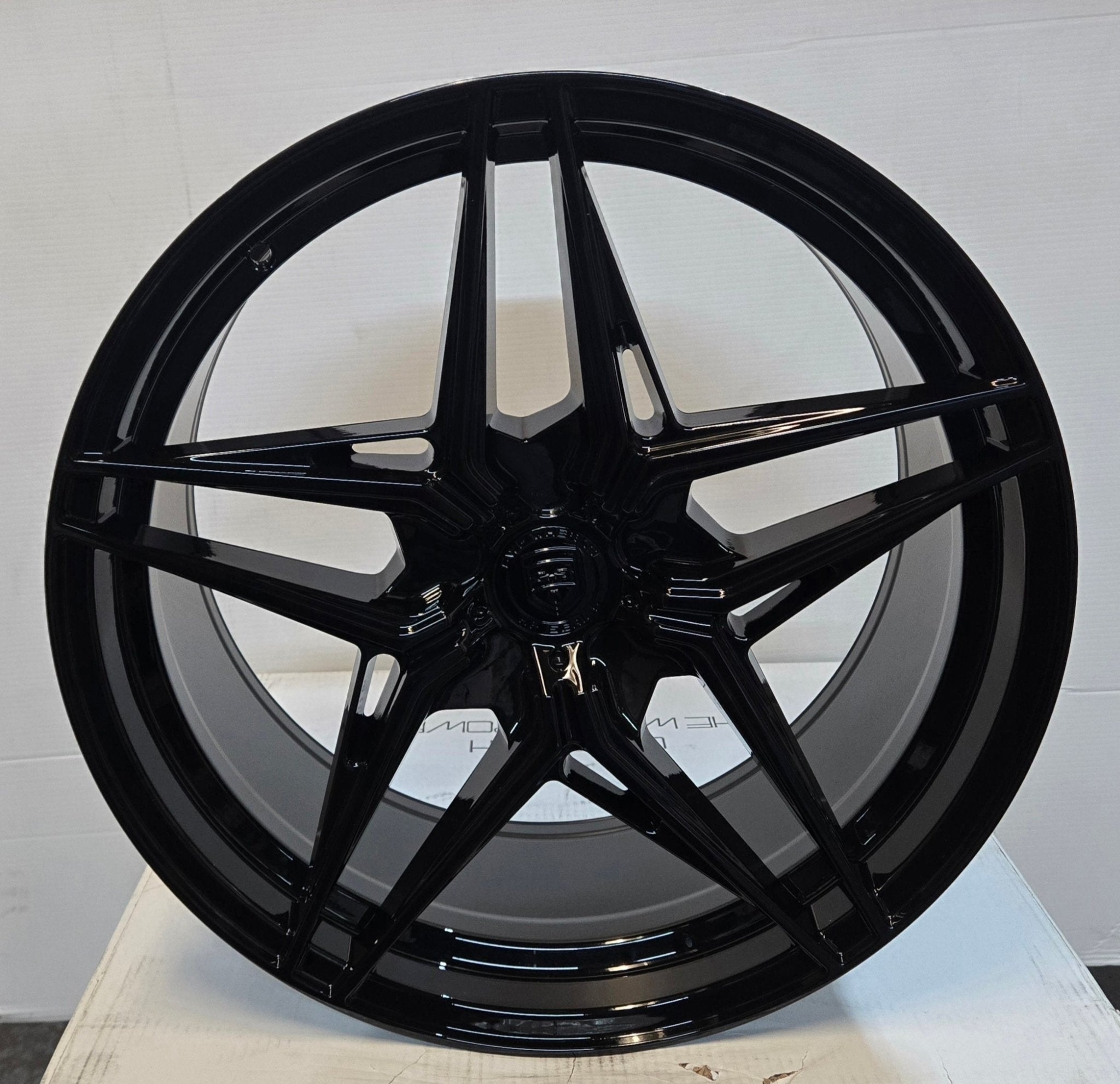 GWG HP5 20X9.0 5x120 GLOSS BLACK
