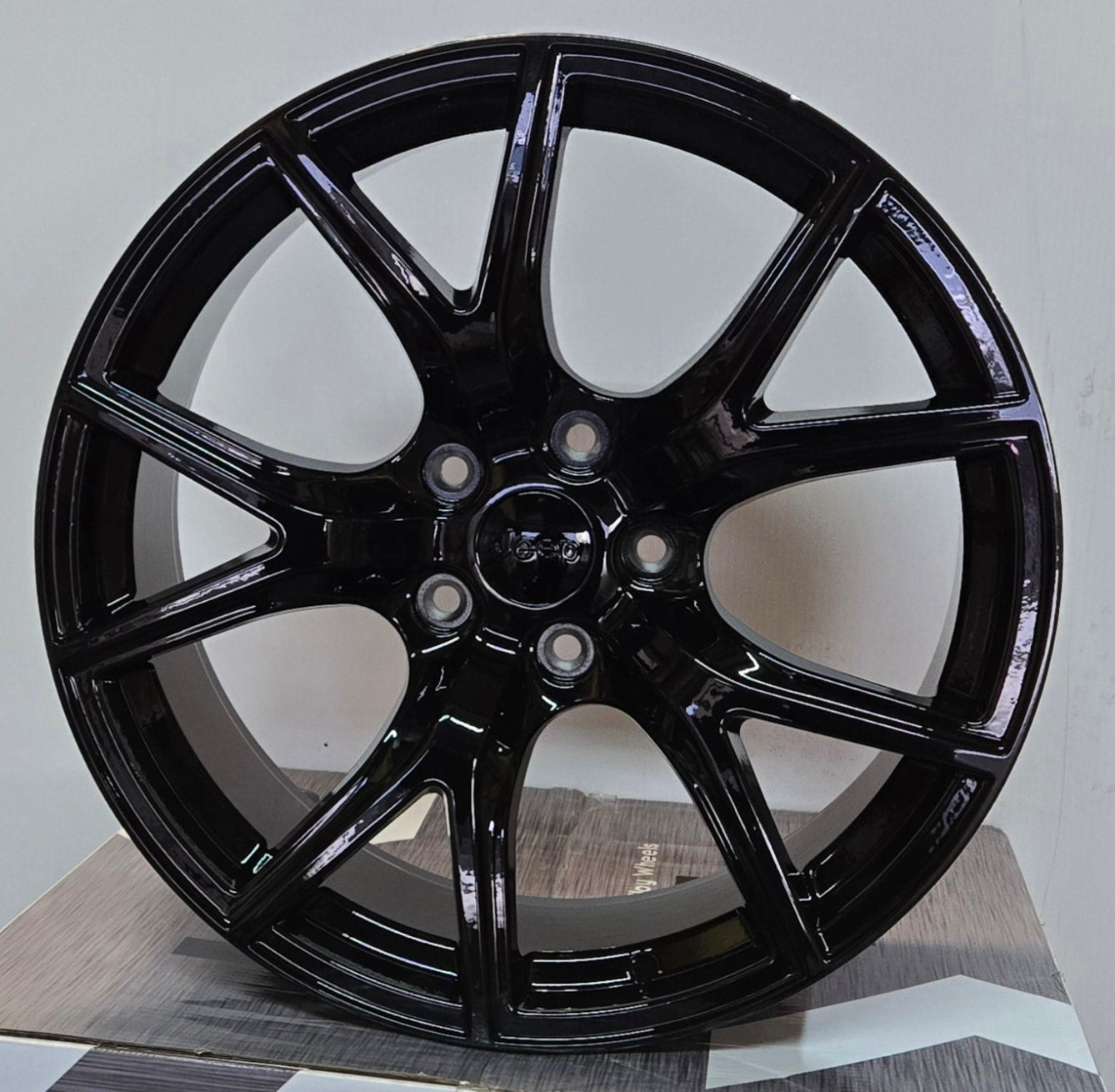 OE-5337 SRT 20X9.5 5X127 GLOSS BLACK