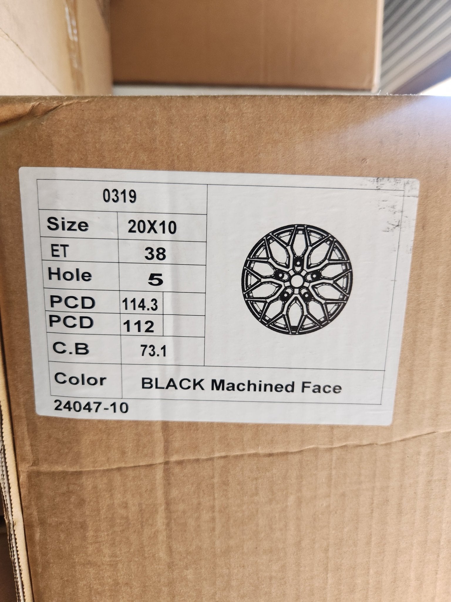PEGESUS-0319 Si-01 20x10 5x114.3 5X112 GLOSS BLACK MACHINED FACE