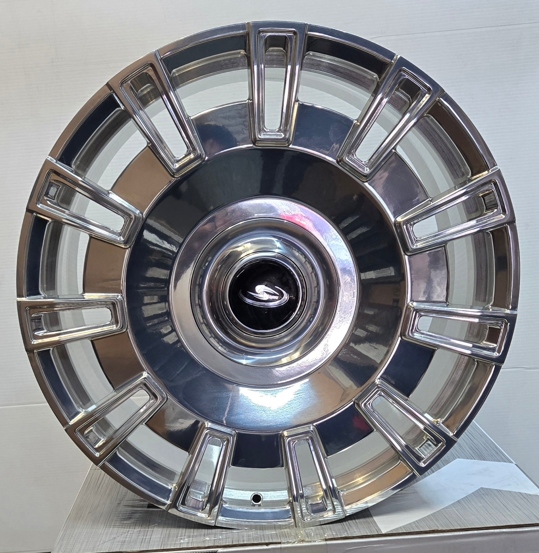 W808 22X9.0 5X112 5X120 FORGED POLISHED
