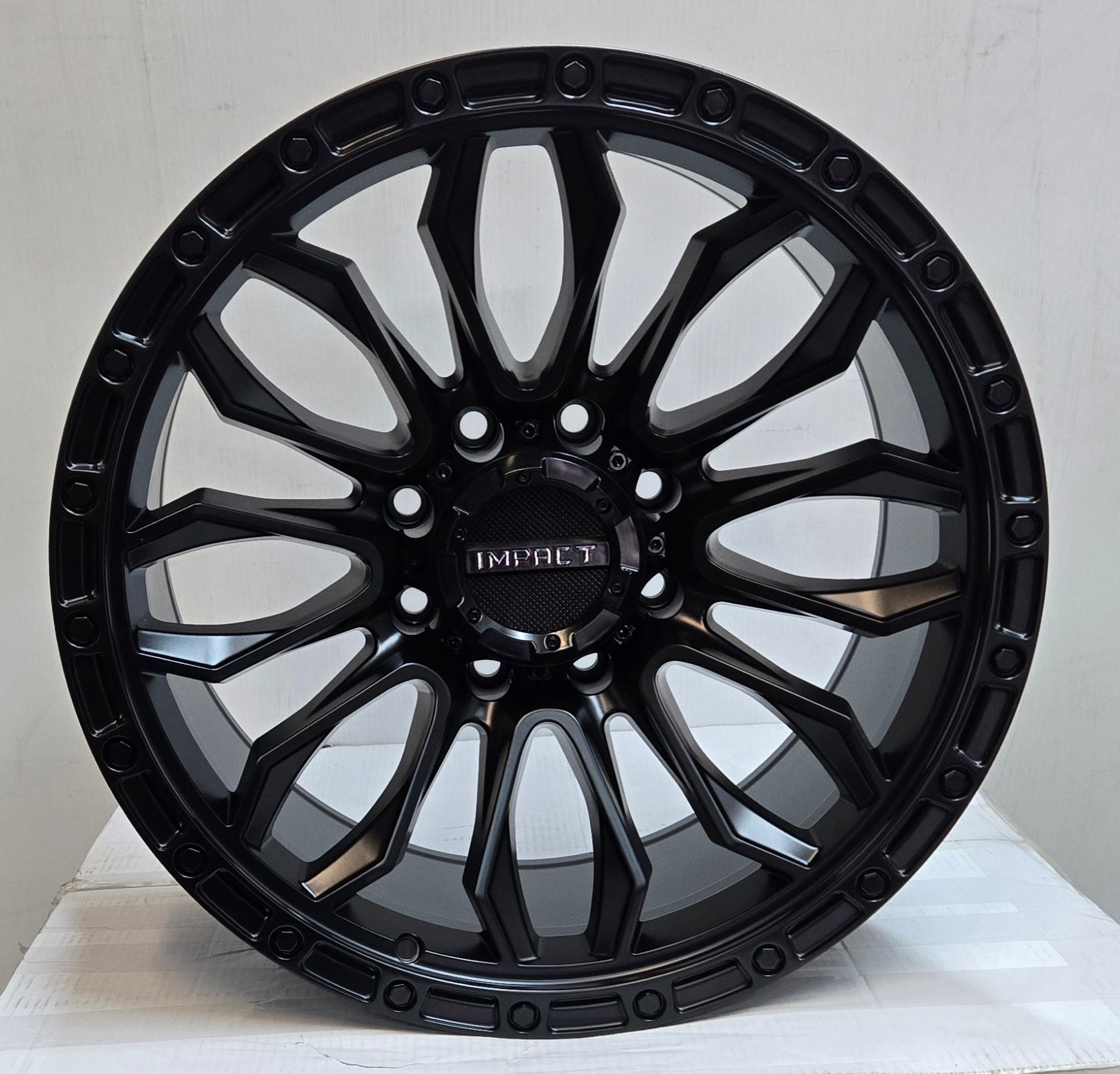 IMPAT 910SB 6143 20x10 8x165 MATTE BLACK