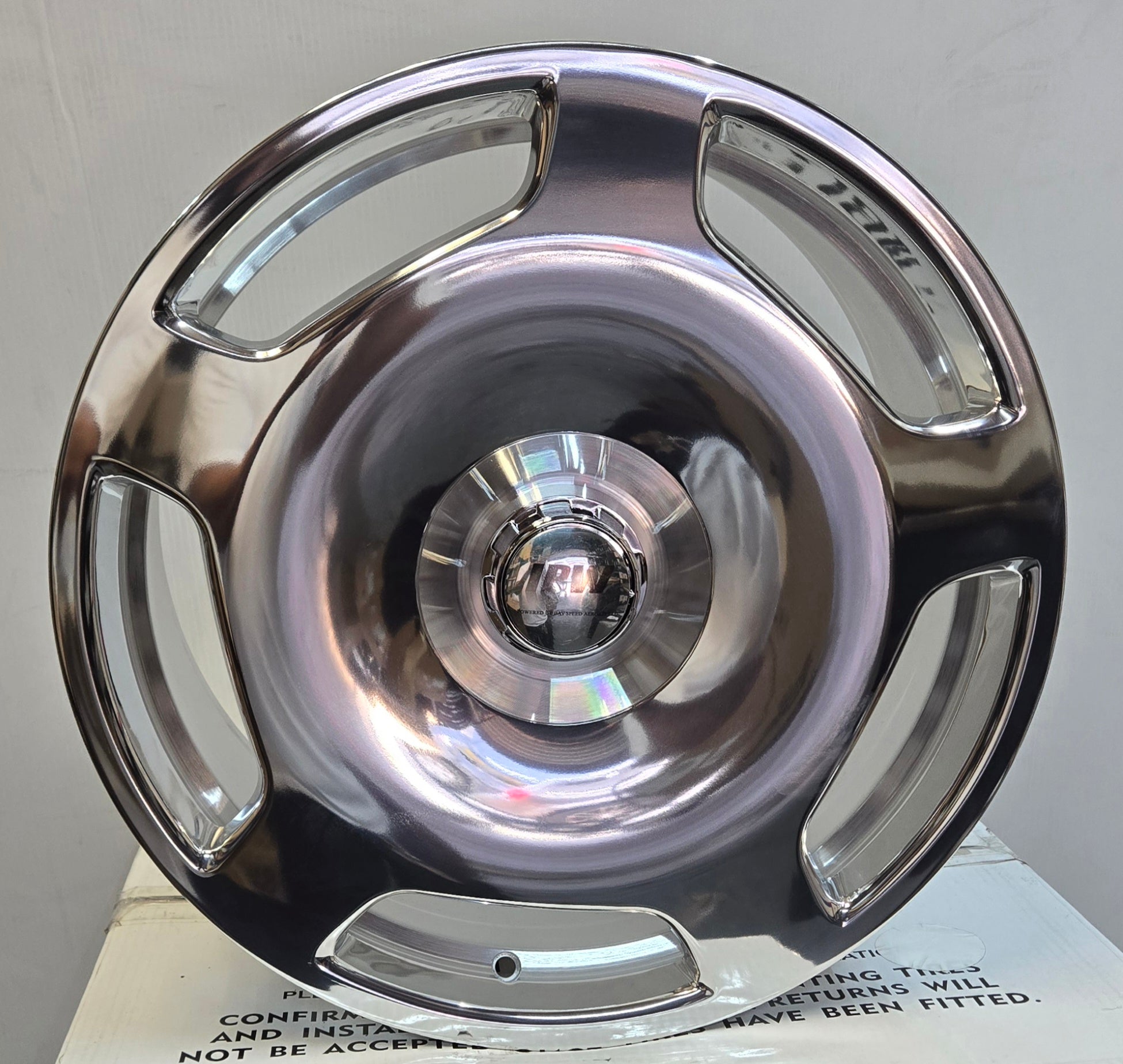 H3068 19x8.5 5x112 EXTRA HIGH SPEED POLISHED