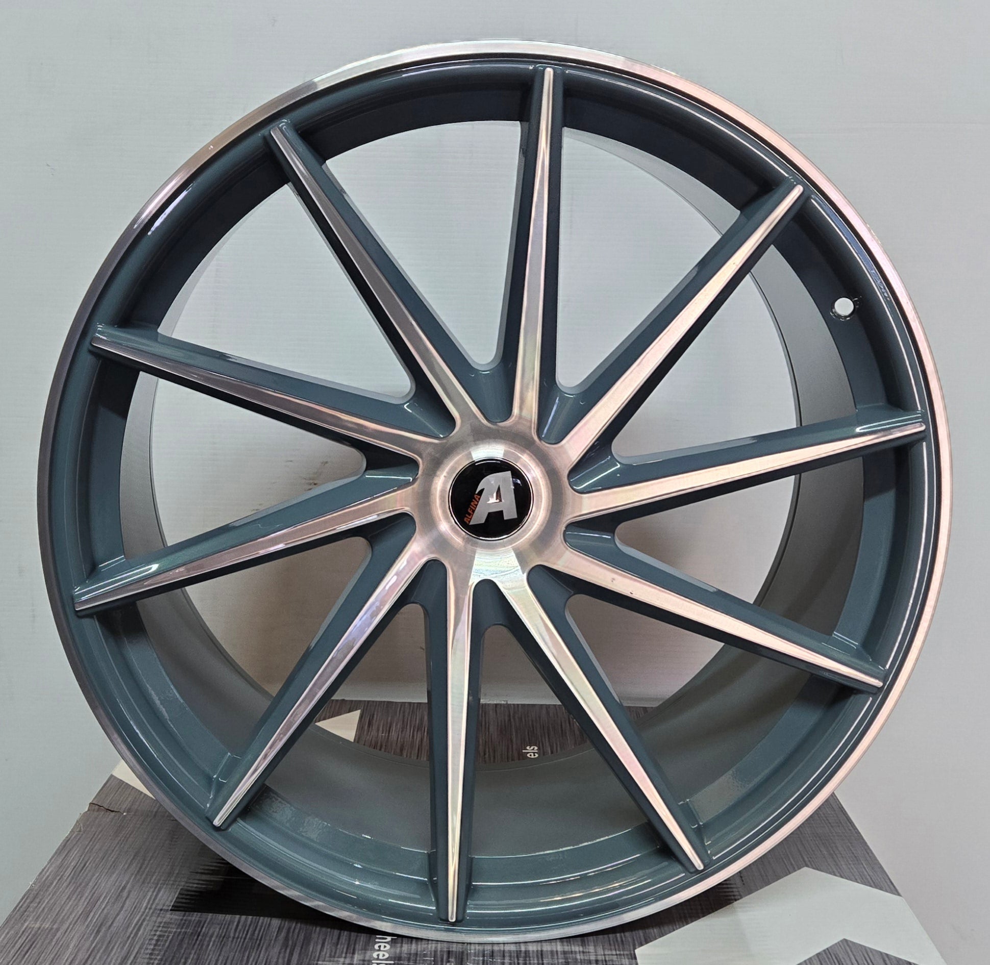 AF301 22X9.0 BLANK SILVER