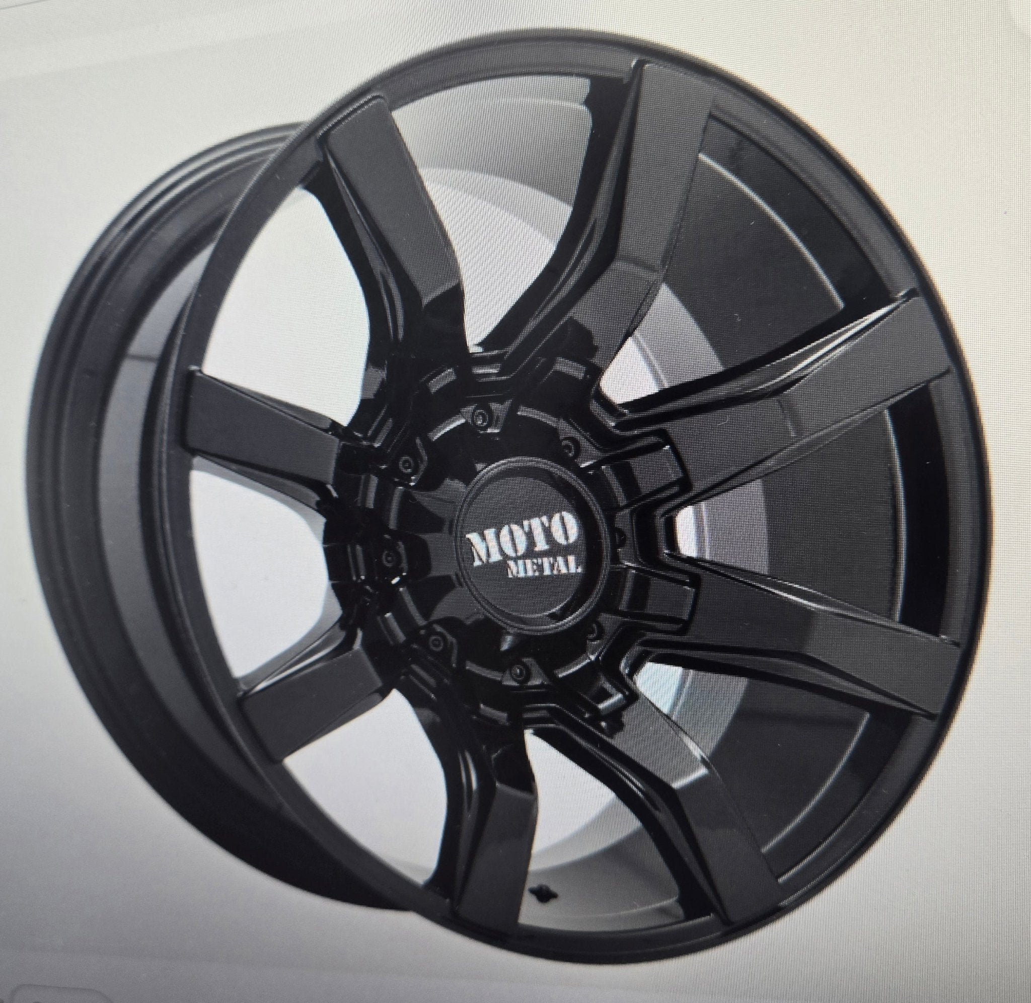 MOTO METAL MO804 22X10 8X180 GLOSS BLACK