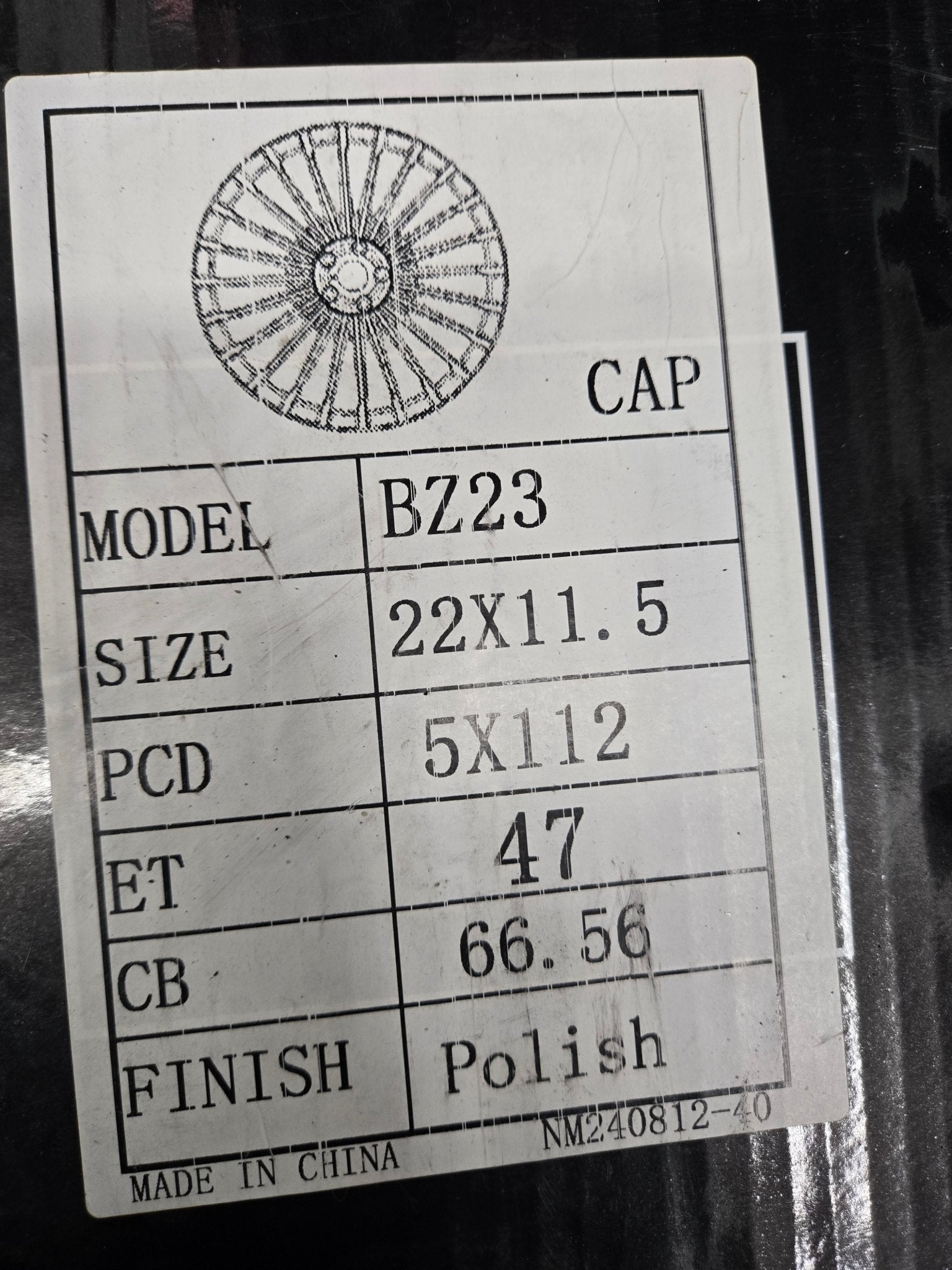FORGED MAYBACH BZ23 22X11.5 5X112 POLISH