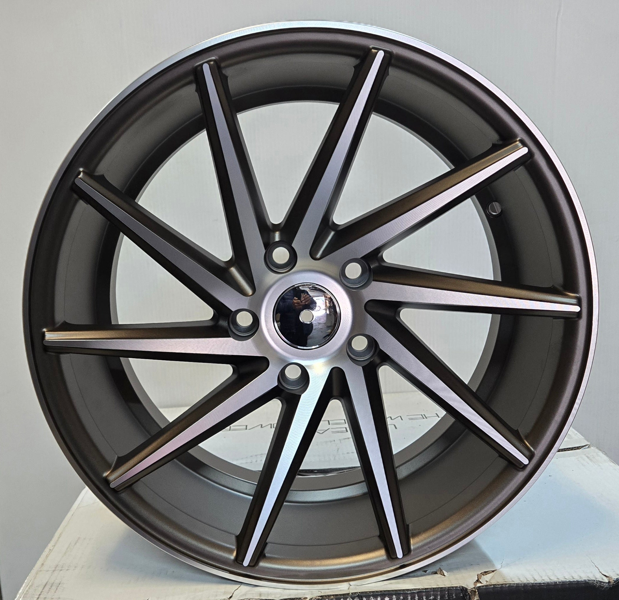 RAPIDASH -RD21 17X8.0 5X114.3 MATTE BONZE MACHINED FACE