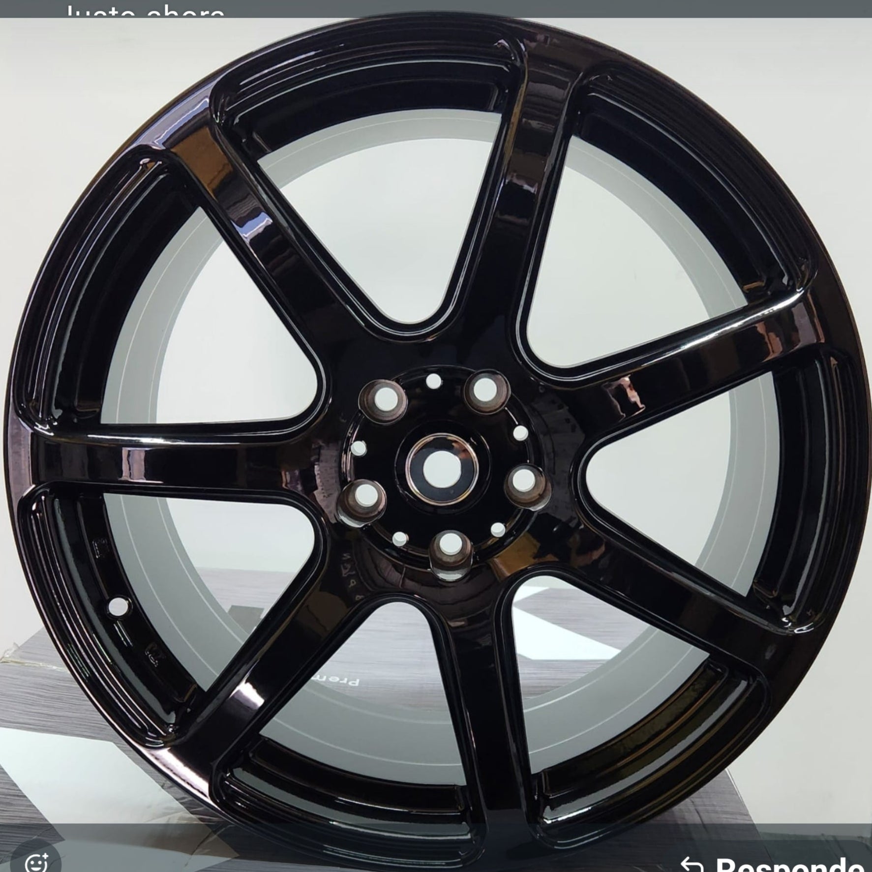 OE-EMOTION 7035 19x9.5 5x114.3 GLOSS BLACK