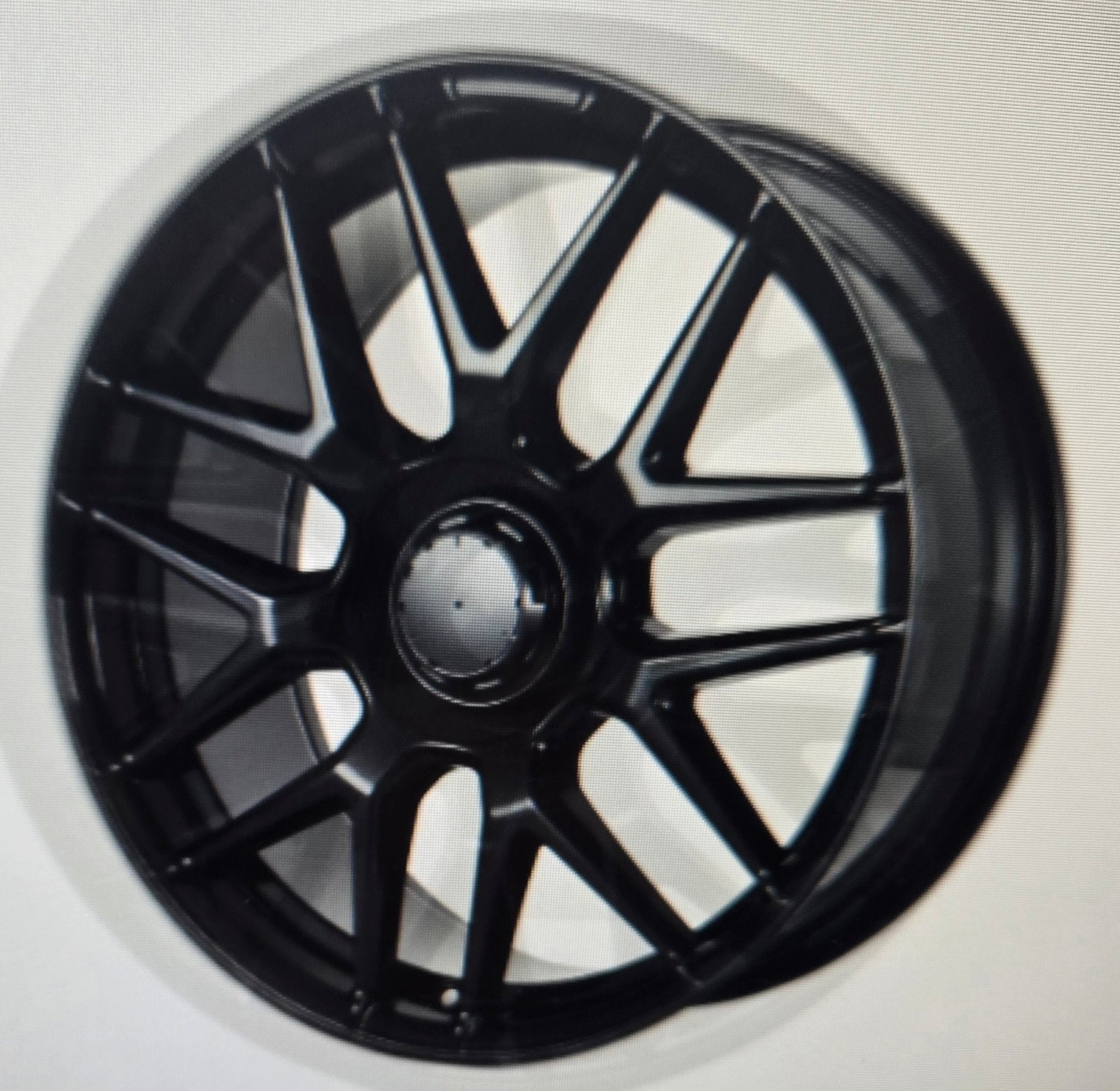 W803 22X11.5 5X112 ET47 GLOSS BLACK