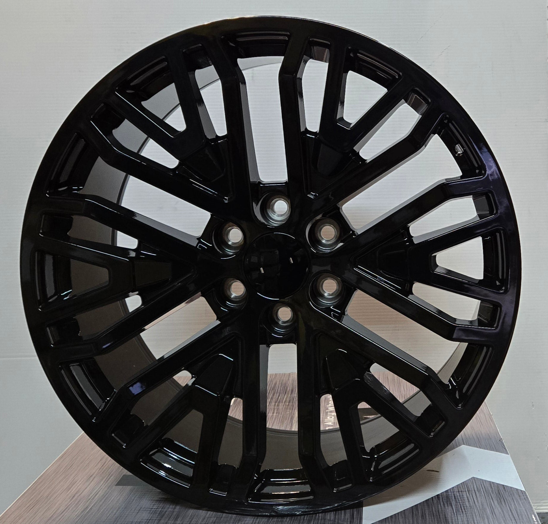 OE-0317 GMC DENALI 22x9.0 6x139.7 GLOSS BLACK