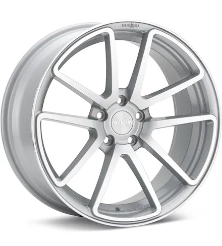 ROTIFORM SPF SILVER MACHINED W/CLEARCOAT