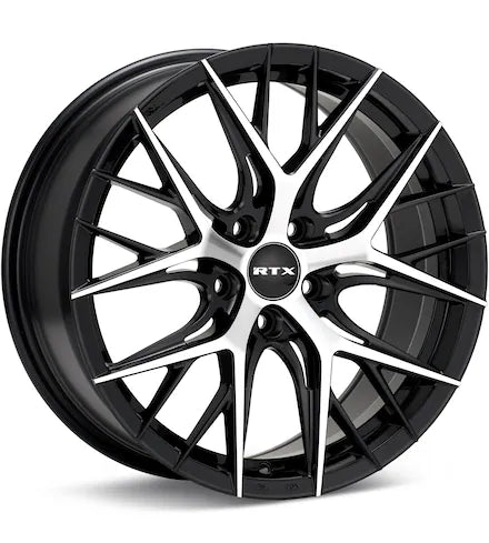 RTX WHEELS VALKYRIE GLOSS BLACK PAINTED
