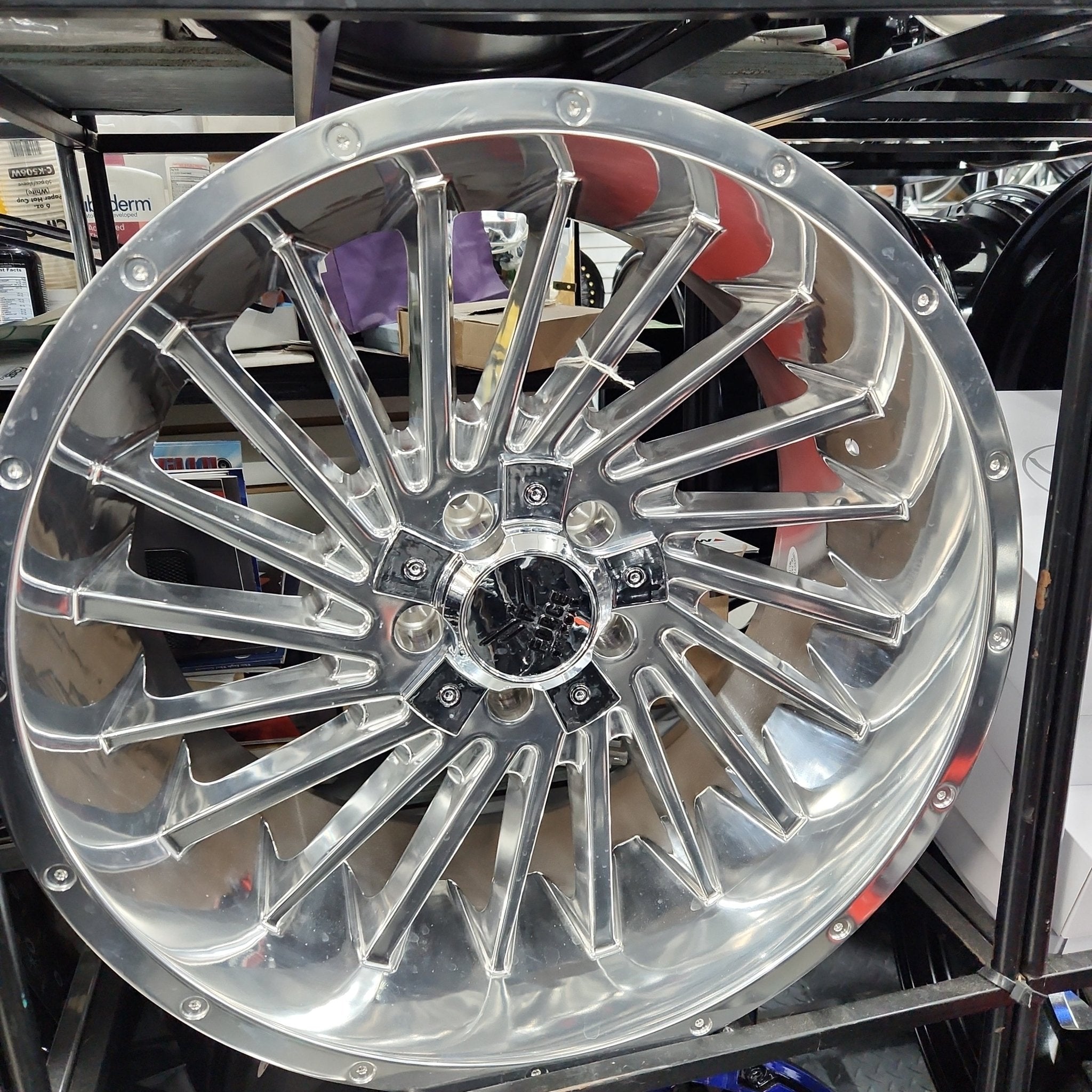 F38 20X10 5X127- 5X5.5  FULLY POLISHED