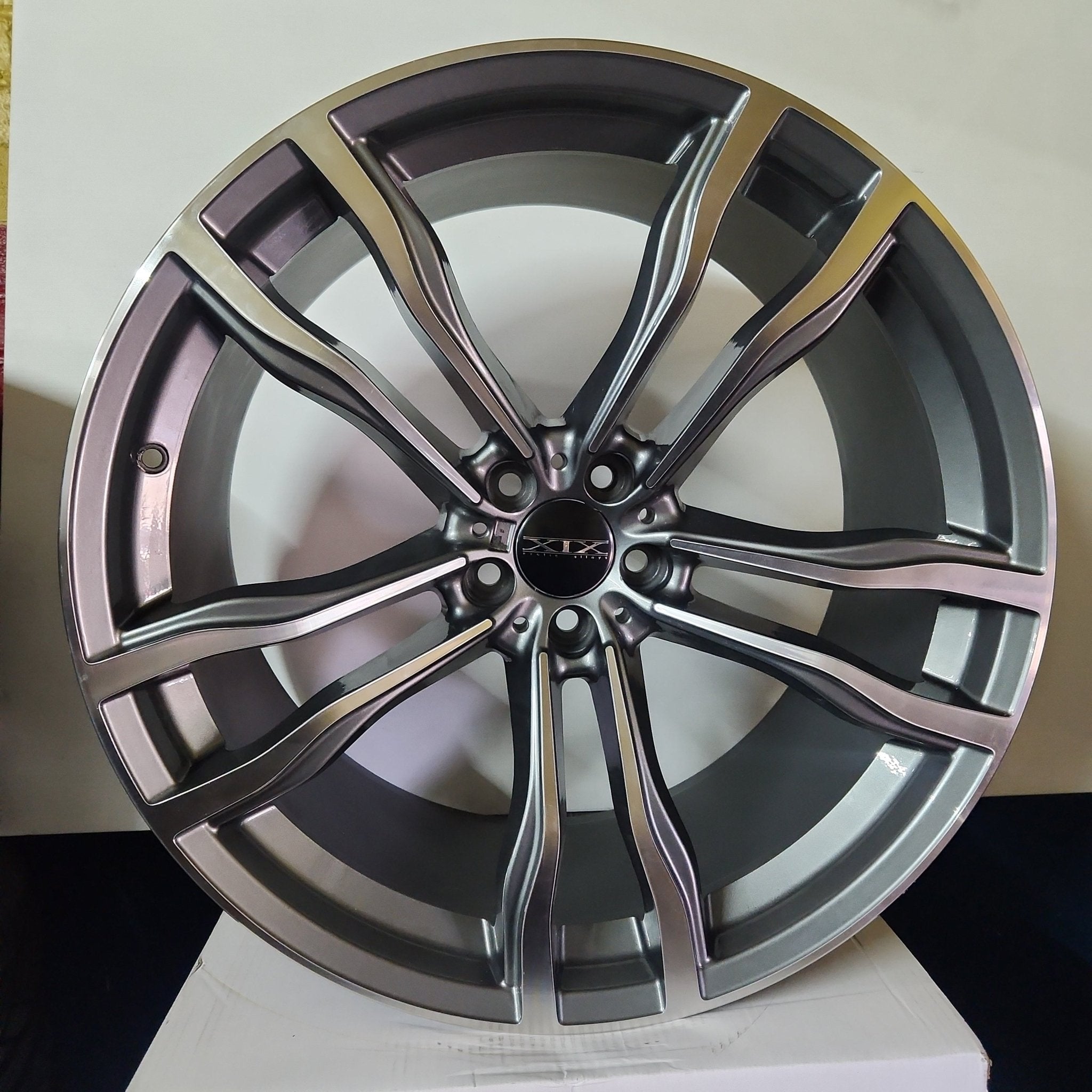 5623 WHEELS 22x11 5x112 Dark grey polished