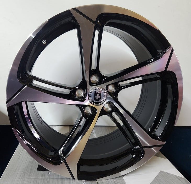 MAKSTTON  717 18X8.5 5X114.3 PIANO  BLACK MACHINED  FACE