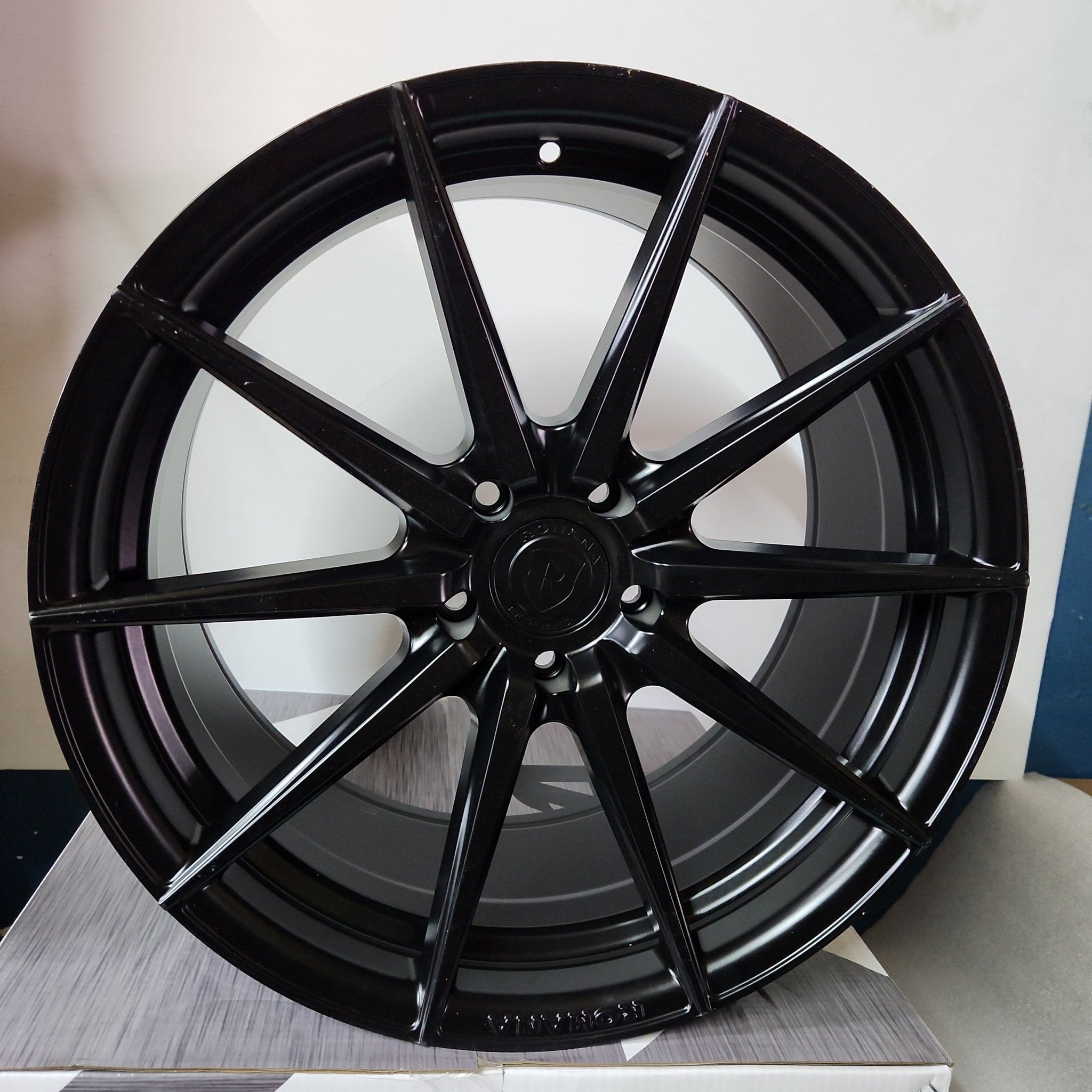 ROHANA RFX1 20X10 5X120 SATIN BLACK