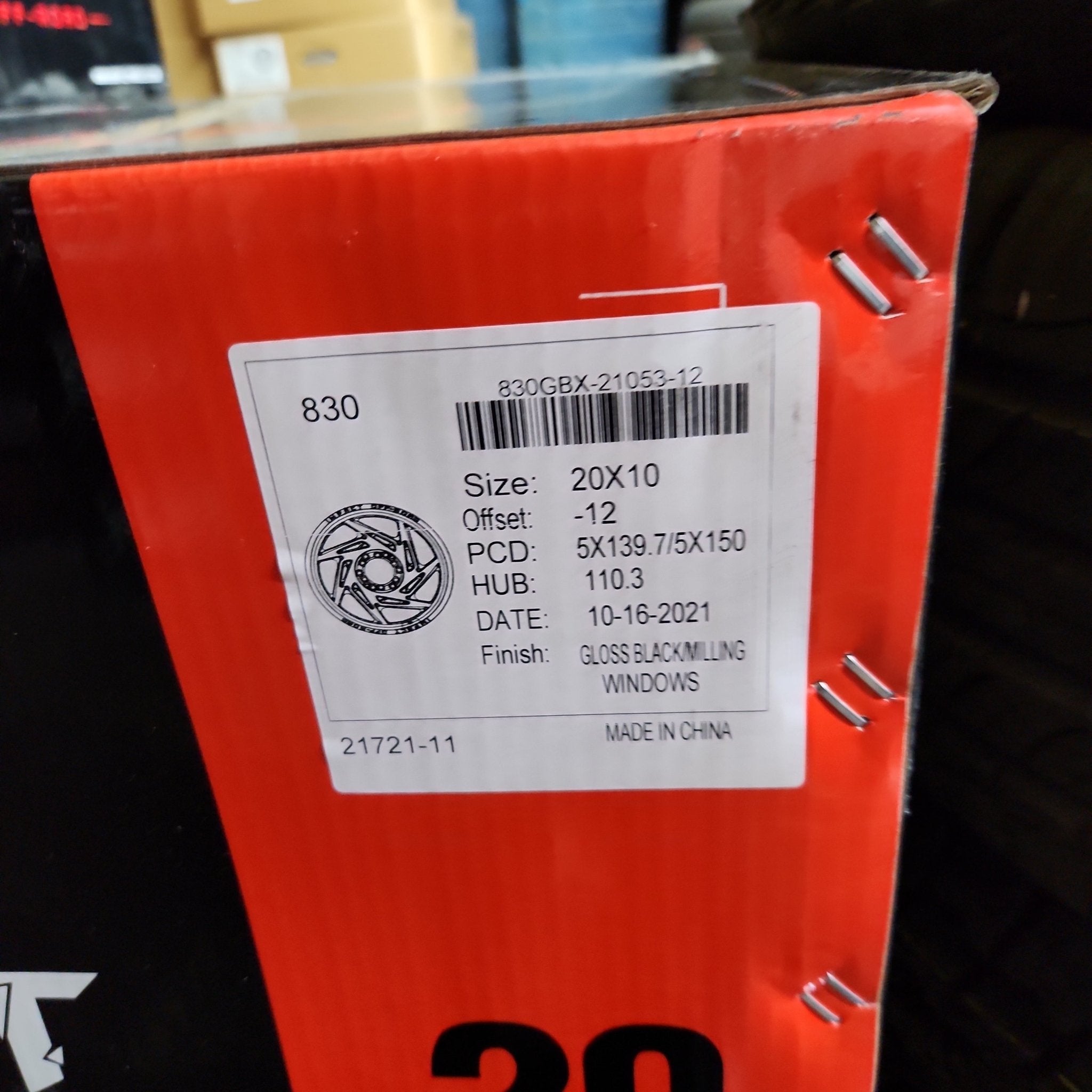 IMPACT-830 20X10 10X139.7 / 5X150 PBW/MMW