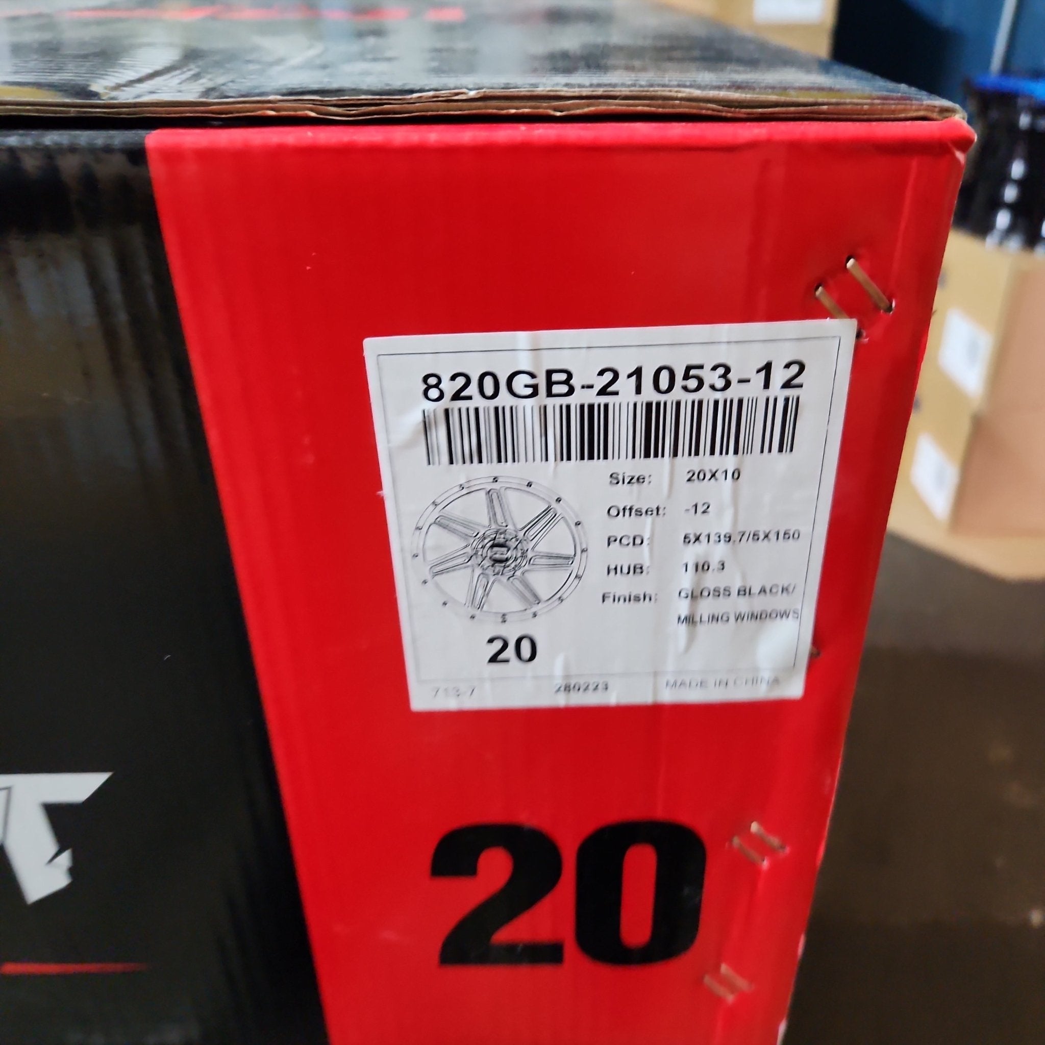 IMPACT-820 20X10 5X139.7 5X150 PBW/MW