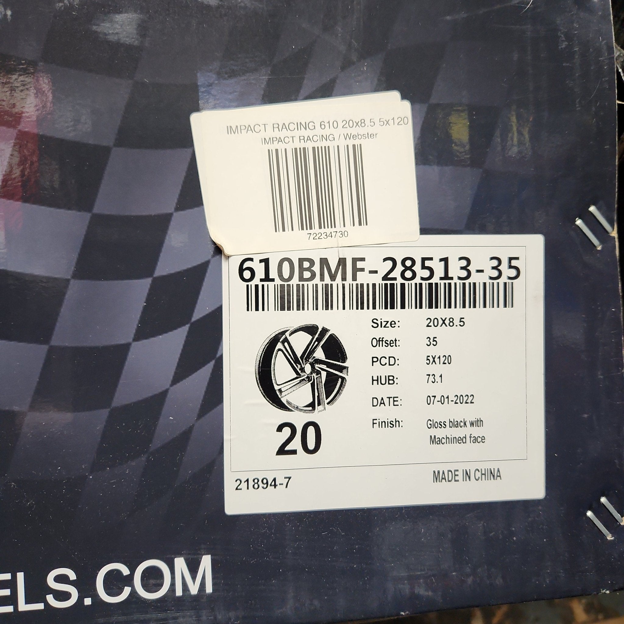 IMPACT RACING 610 20x8.5 5x120