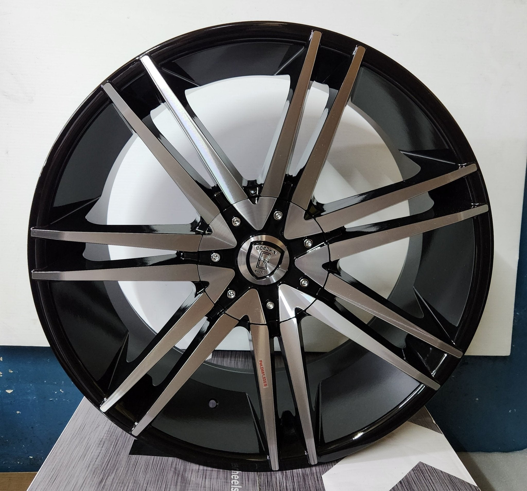BORGHINI WHEELS B20-M 22X9.5 6X114.3- 6X139.7 B+M