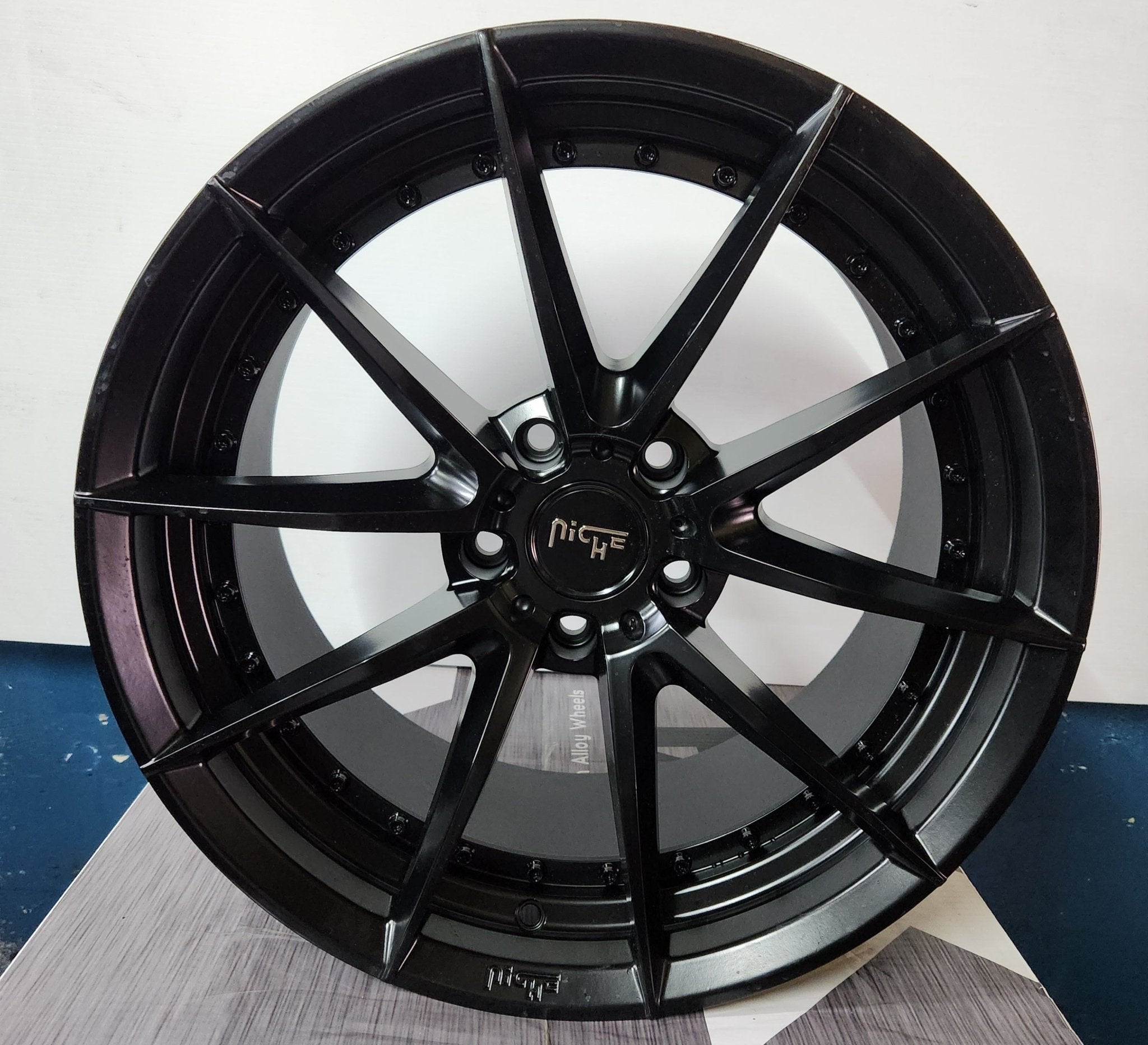 NICHE SECTOR 19X9.5 5X120  BLACK
