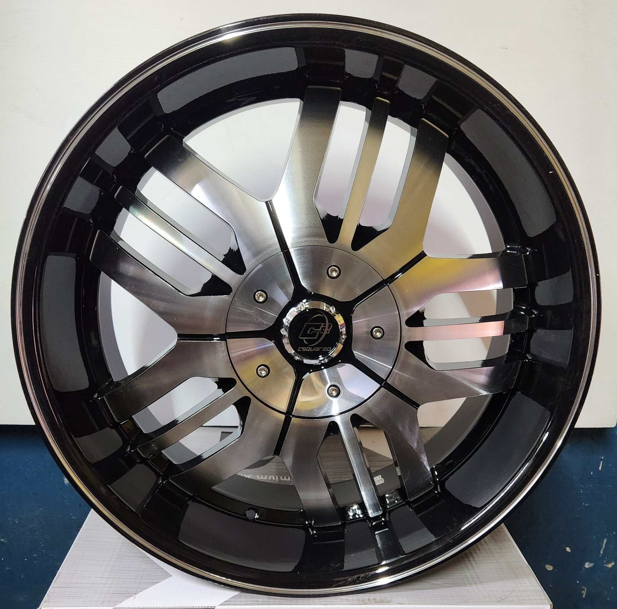 CSQUARED C4- 2295Y30MD 22x9.5 5X120 5x114.3 BMF LIP GROOVE