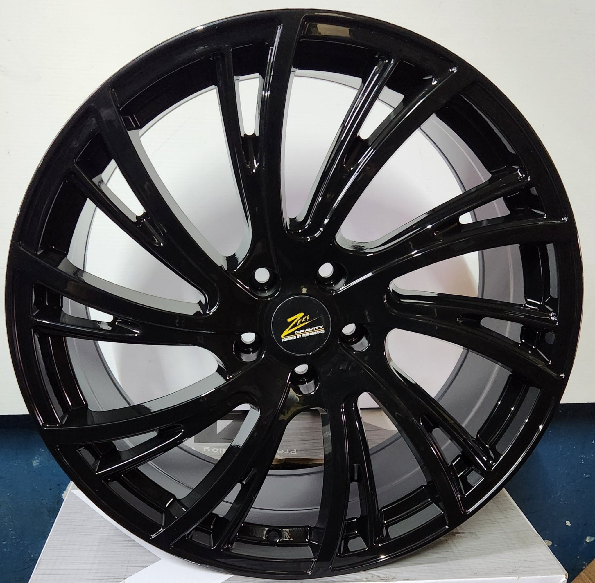 ZERO GRAVITY ZG101 20X8.5 5X114.3 PIANO BLACK