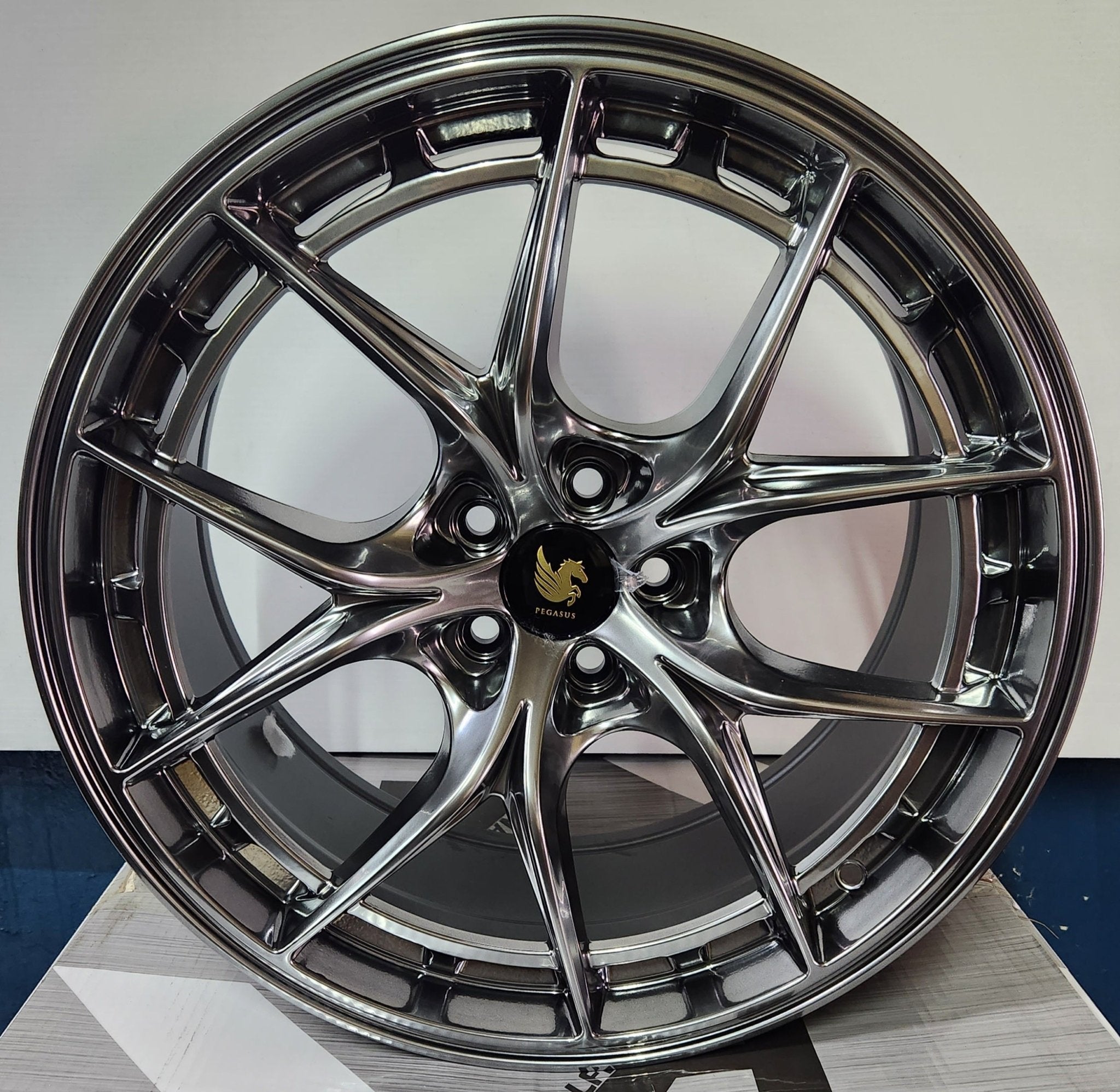J-WORKS ZS90 18X8.5 5X114.3 HYPER BLACK