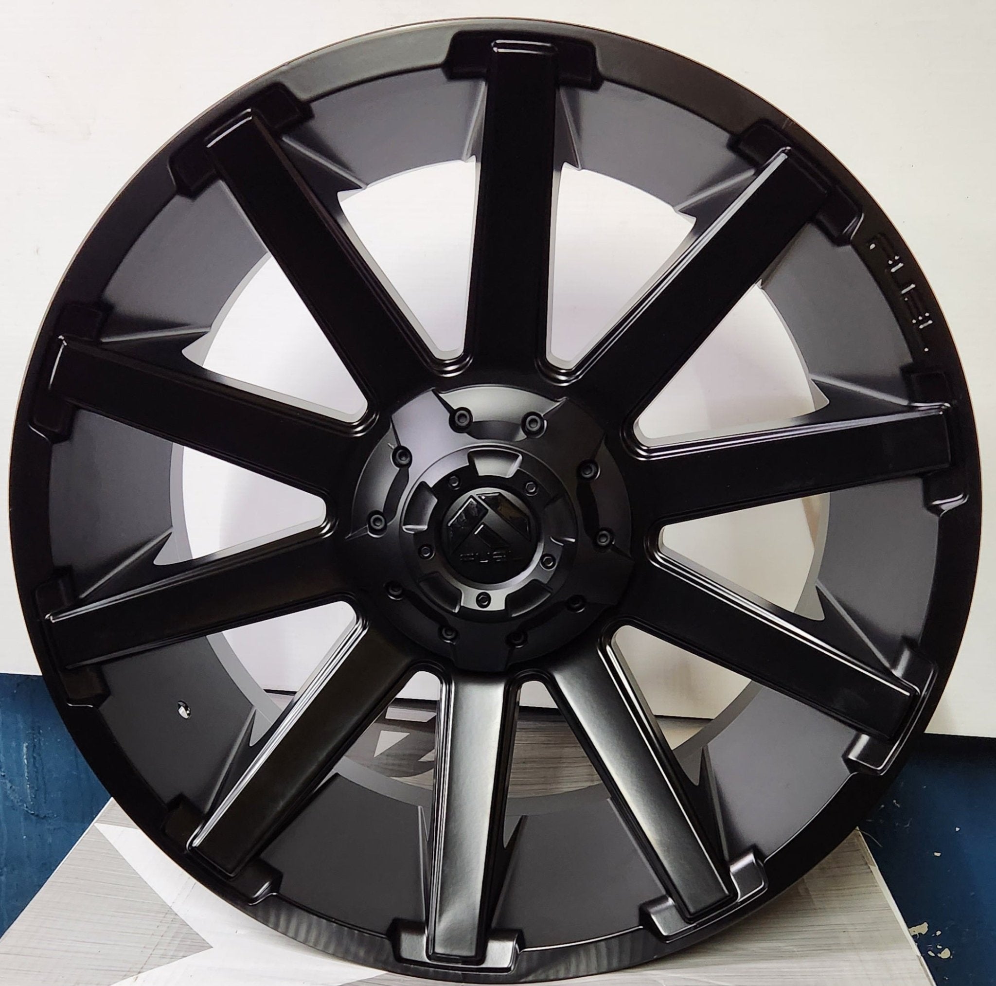 FUEL D43 20X9 5X114.3 5X127 MATTE BLACK