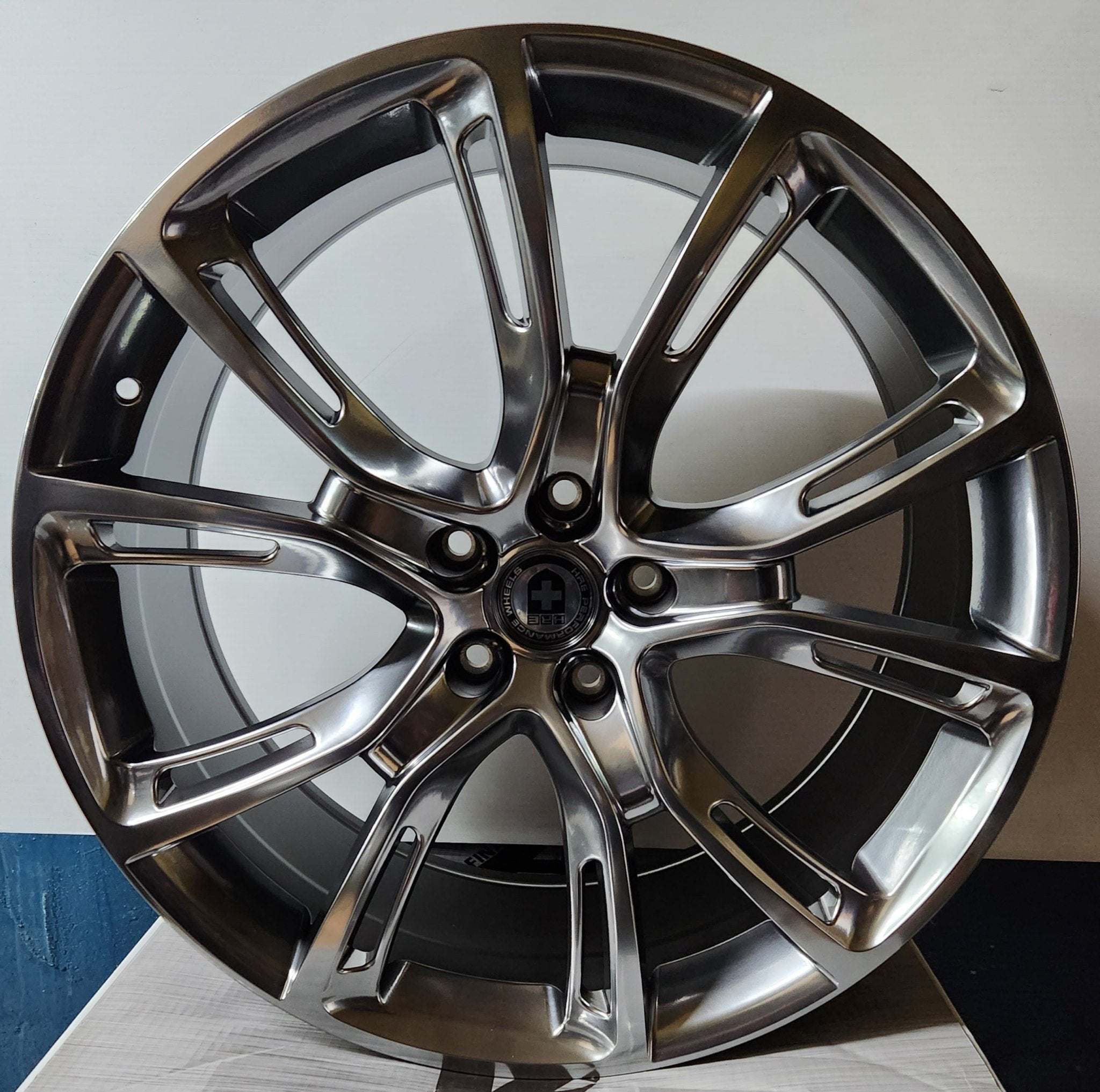 OE SPYDER MONKEY 22x9.5 5x127 HYPER BLACK