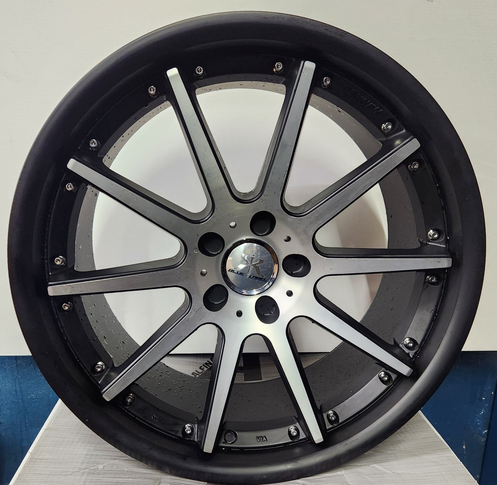 RENNEN C10 20X10.5 BLANK MATTE BLACK MACHINED