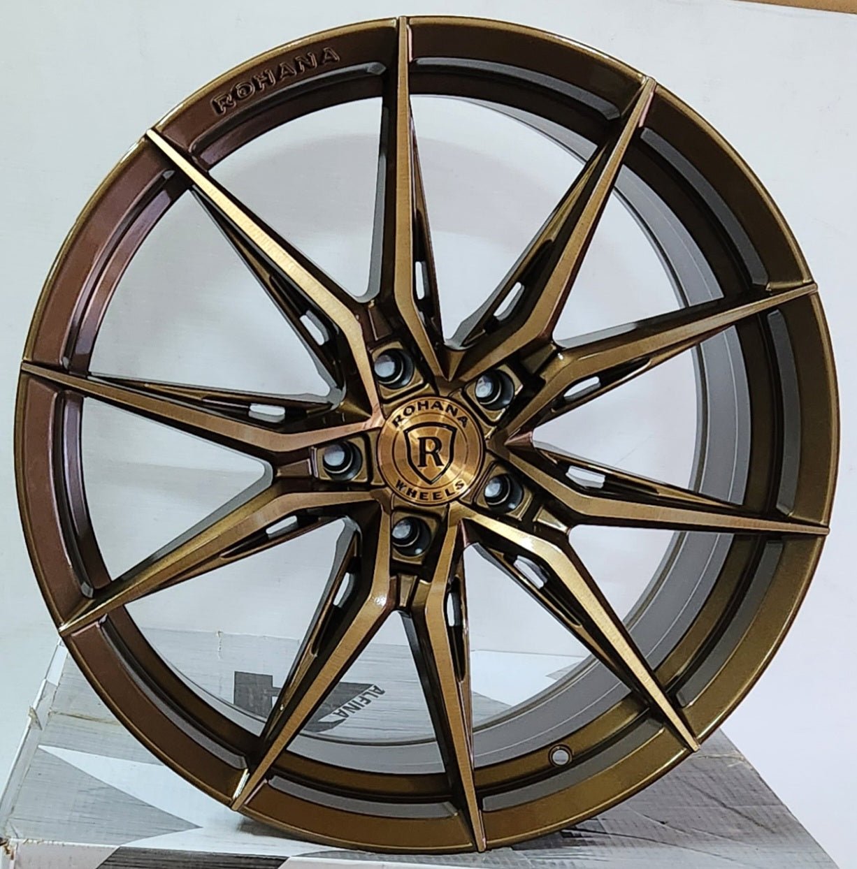 ROHANA RFX13 20x9.0 5x114.3 BRUSHED BRONZE