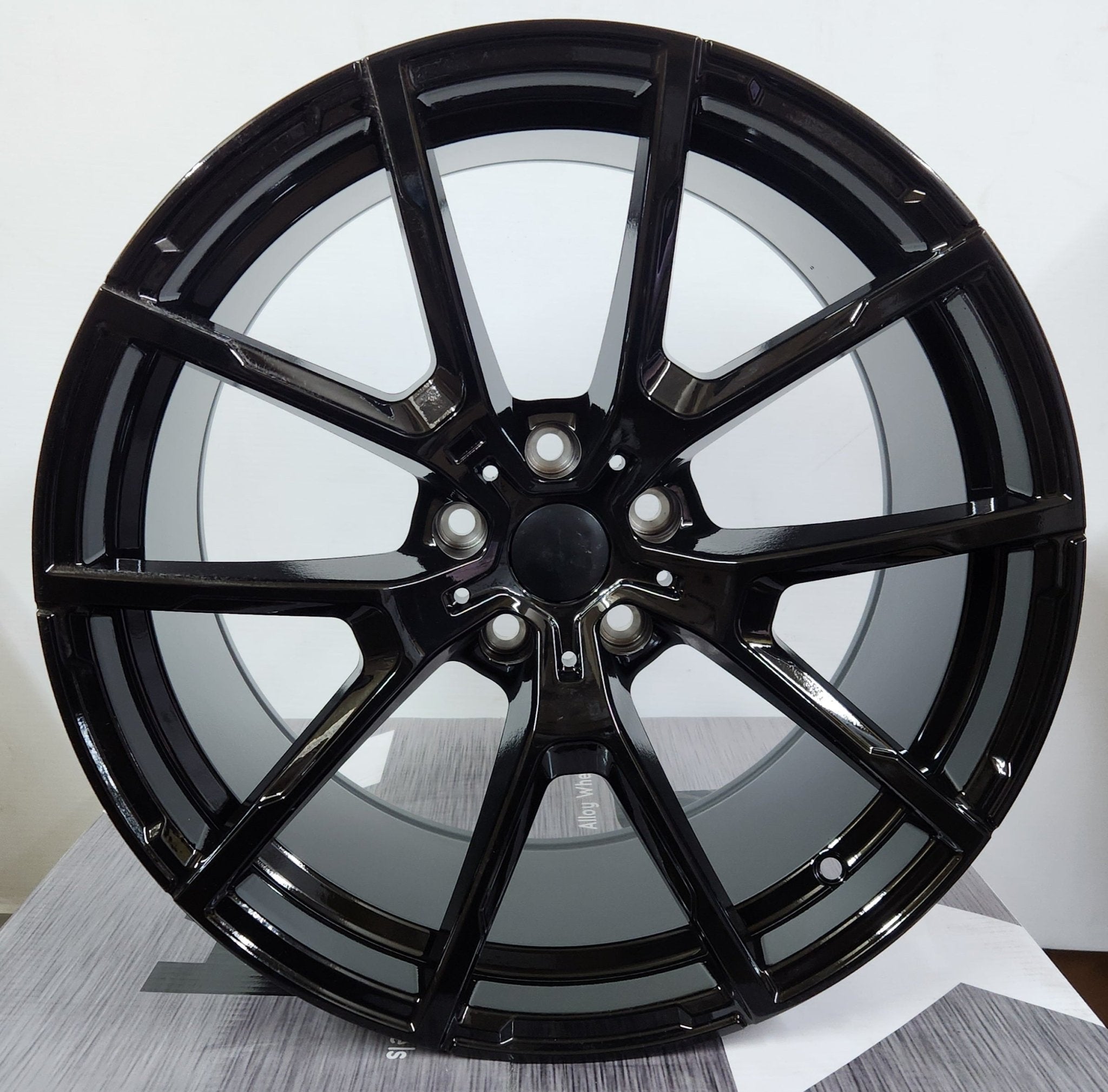 OE-5398 728M STYLE 19x9.5 5x112 GLOSS BLACK