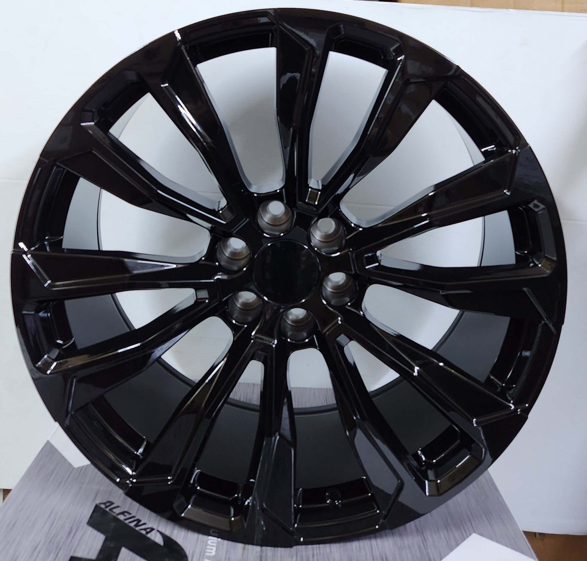 REP204 24x10 6x139.7 FULL GLOSS BLACK