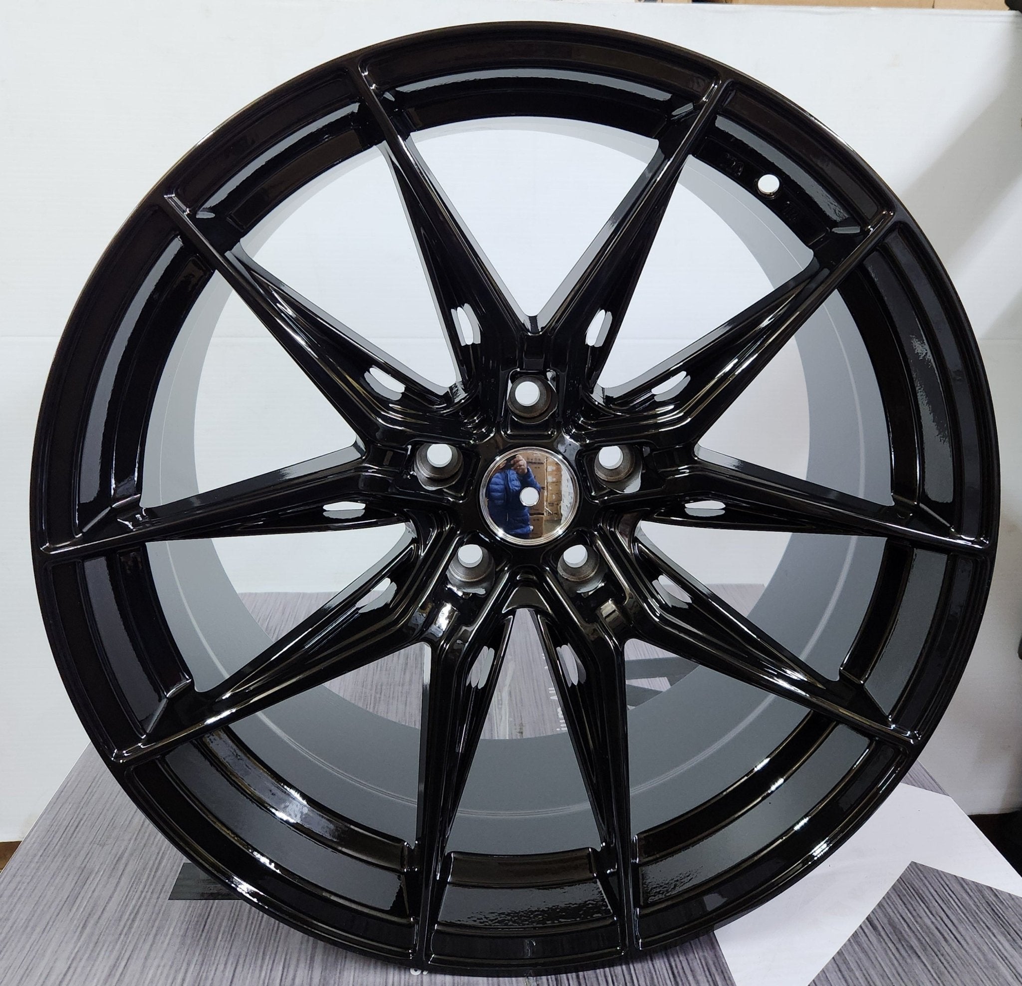 PEGASUS 5559 Si-04 AF-04 19x9.5 5x112 5x114.3 GLOSS BLACK