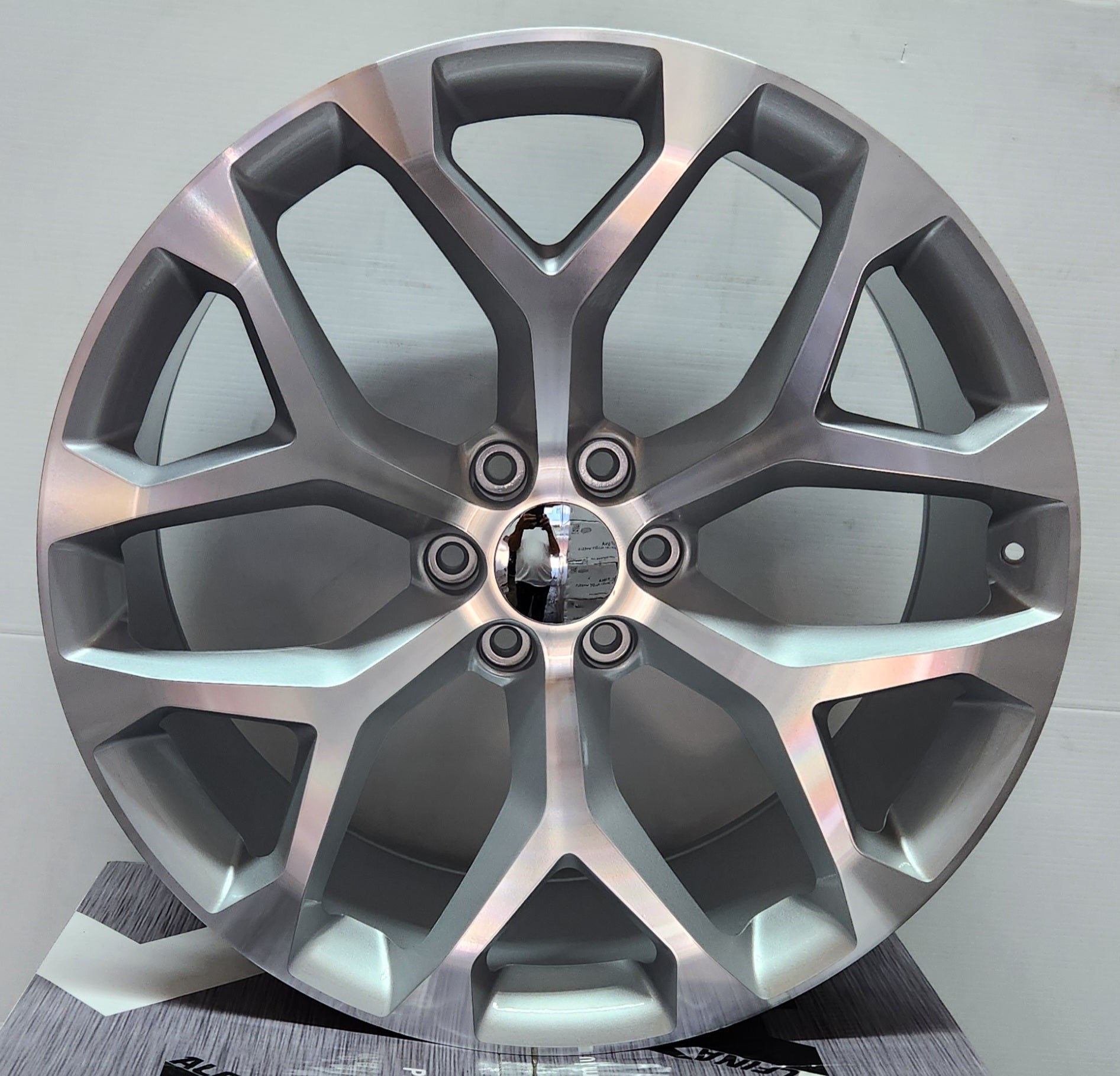 REP348 24x10 6x139.7 BRIGHT SILVER MACHINED FACE