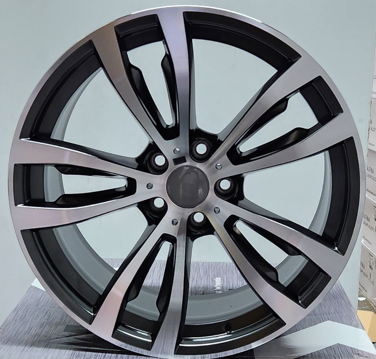 WCL201 WHEELS 20X11 5X120 GLOSS  GRAPHITE MACHINE