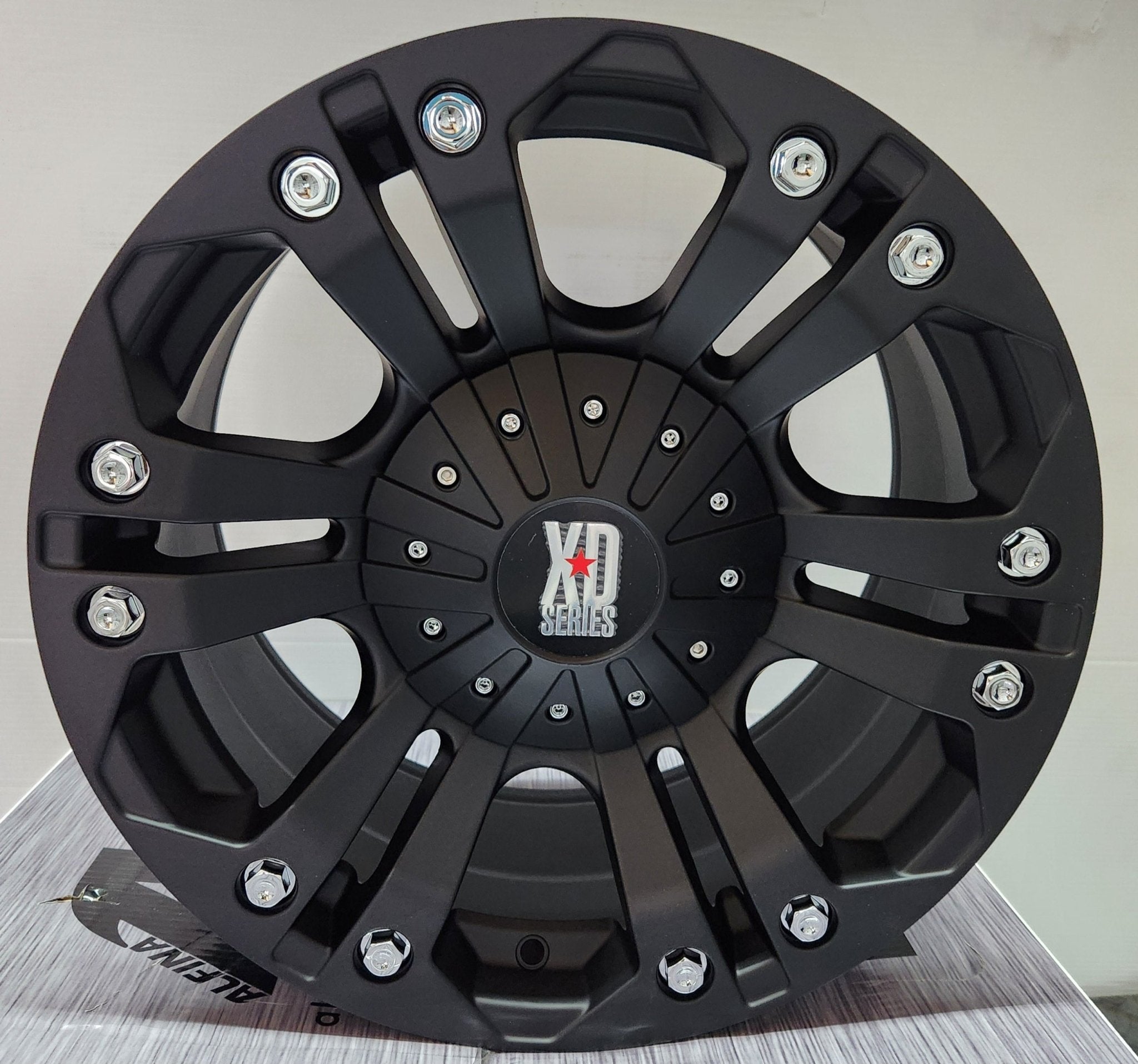 XD77 18X9 5X139.7 5X150 MATTE BLACK
