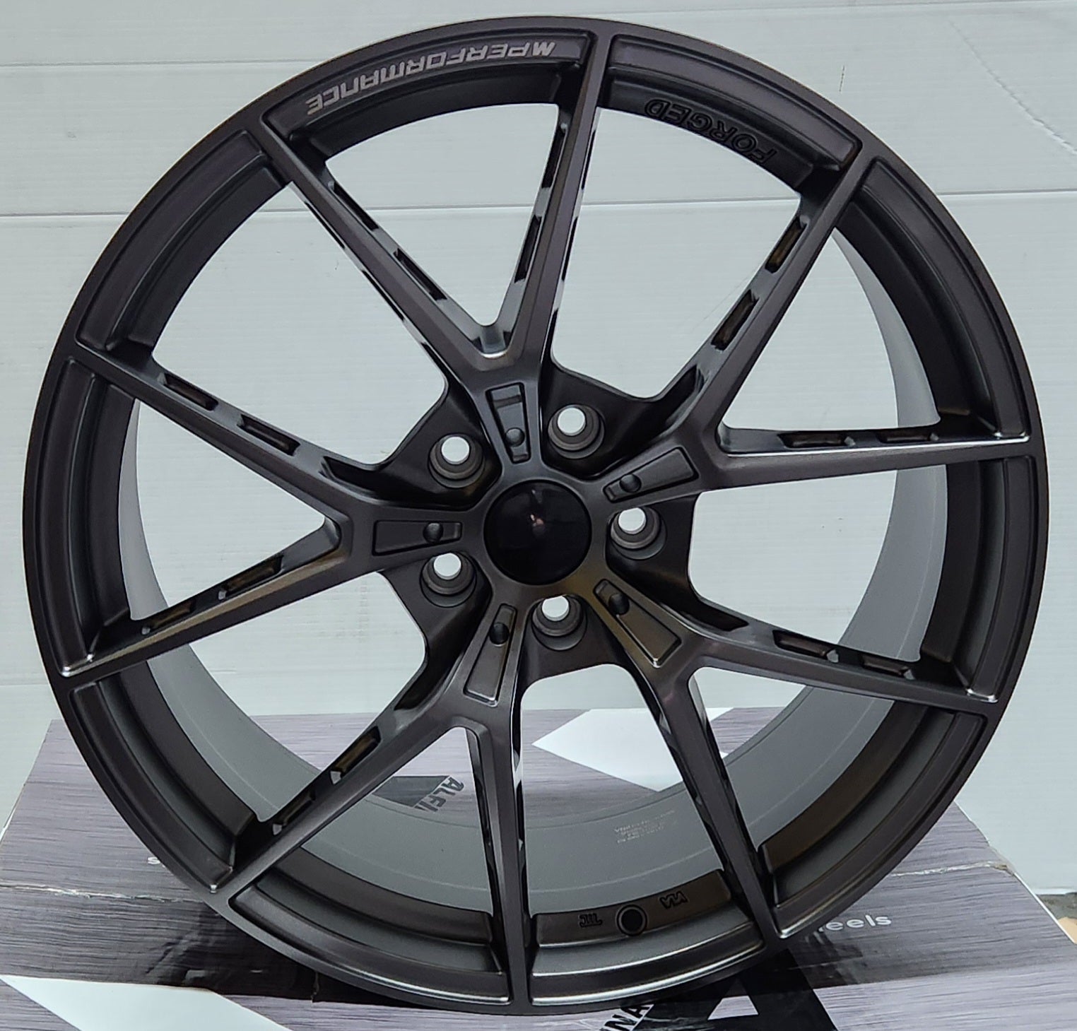 OE-5557 863M STYLE 19x9.5 5x112 MATTE GUNMETAL