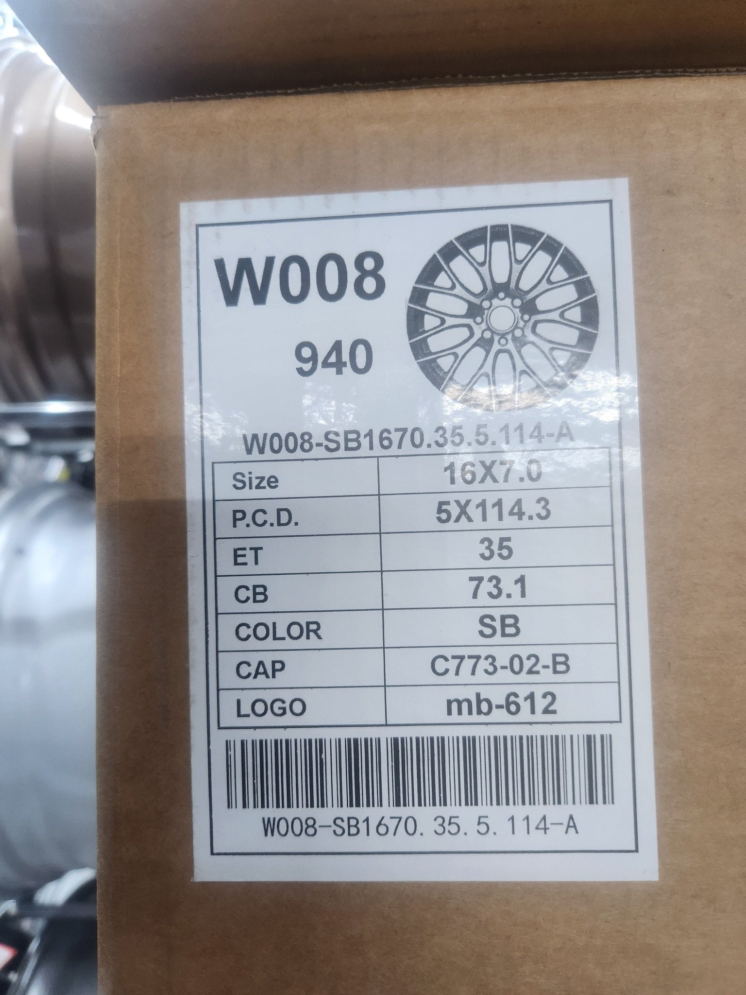 W008 16X7.0  5X4.5 MATE BLACK