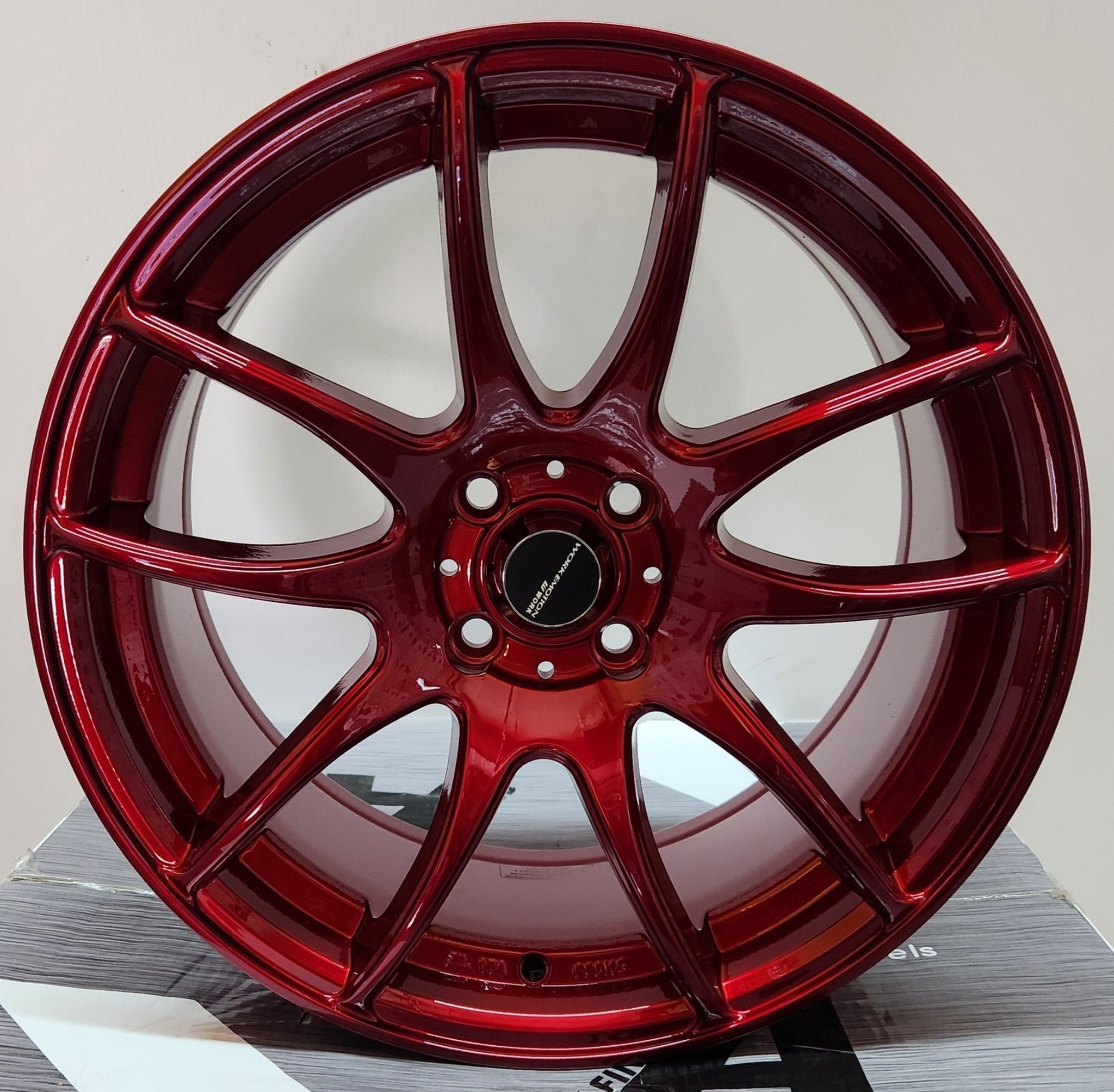 PEGASUS-K63 17x8.0 4x100 METALIC RED