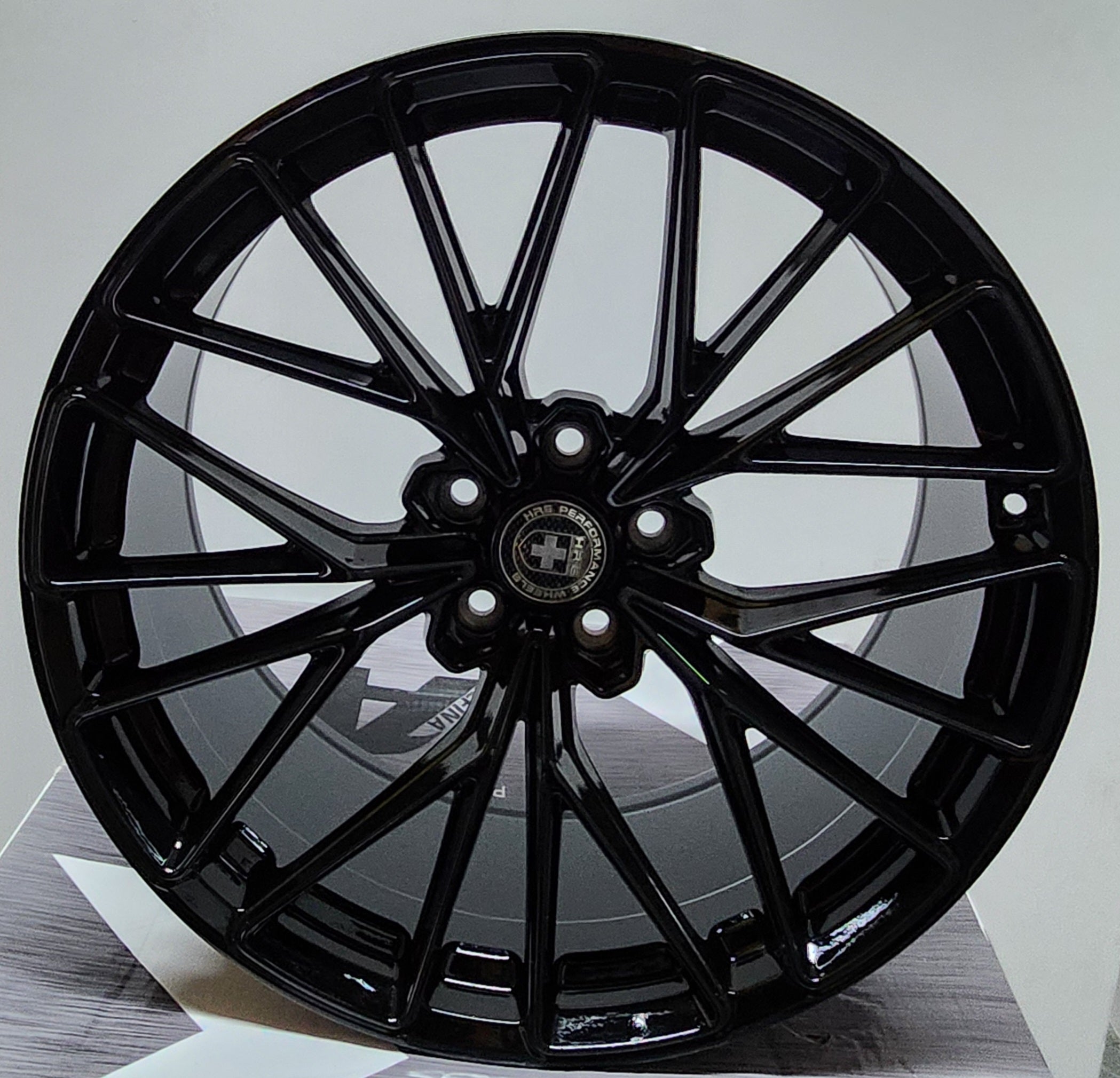 PEGASUS-0376 Si-05 20x9.0 5x112 / 5x114.3 GLOSS BLACK