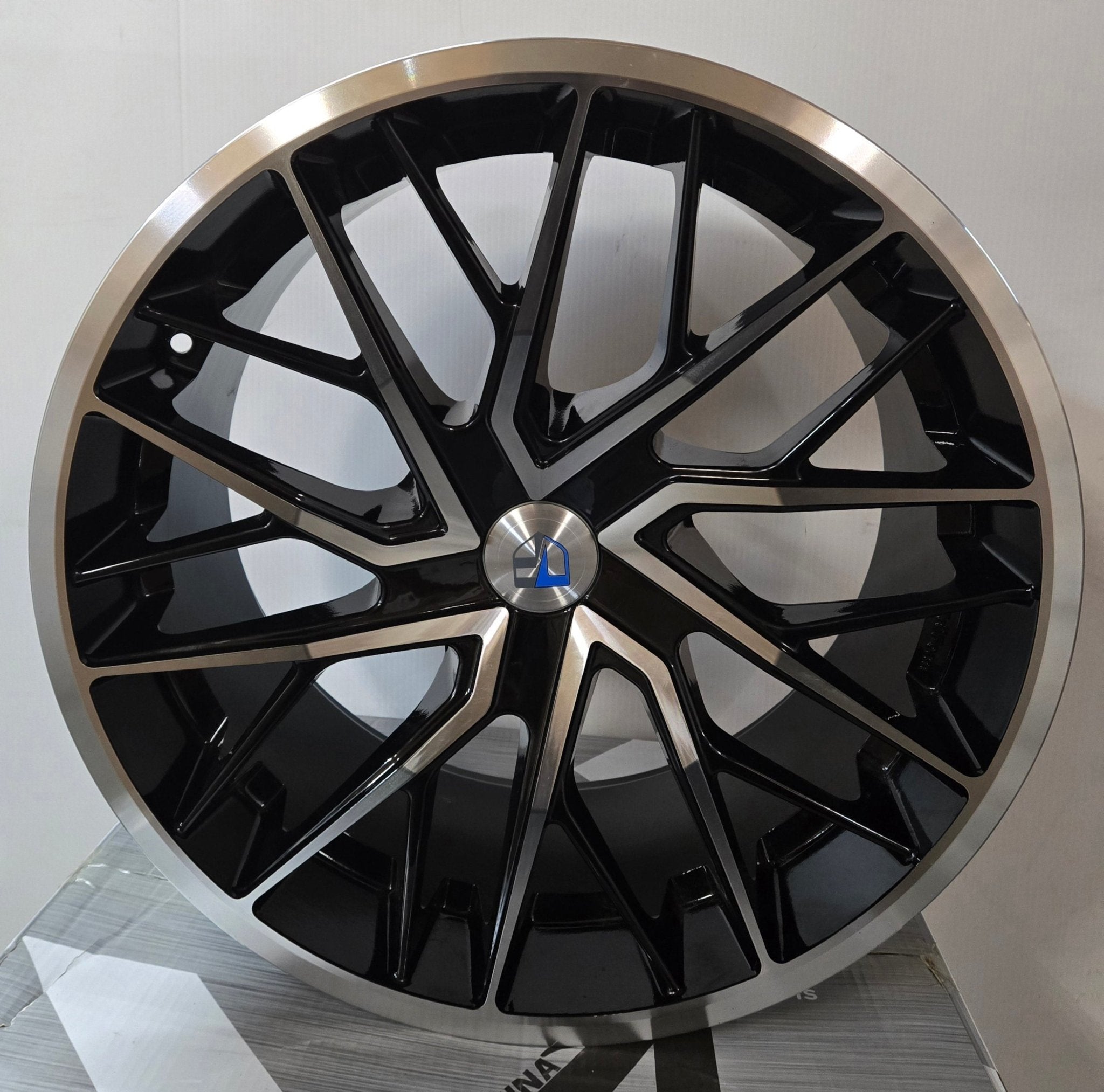 TRU-FORM TF-105 20x10 BLANK GLOSS BLACK MACHINE FACE