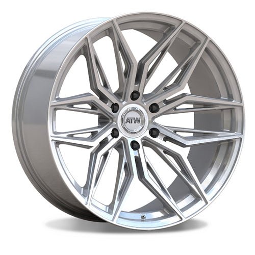 SAHARA 22x10 6x135 BRUSHED SILVER