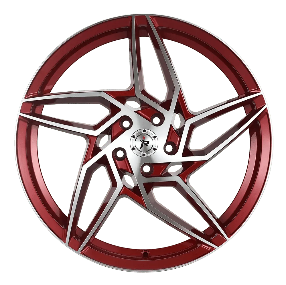 IMPACT RACING 605 20X8.5 5X4.5 CANDY RED MACHINE FACE