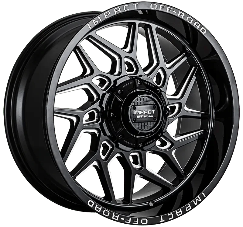 IMPACT OFF ROAD  829 20X10  6x5.5- 6x135 GLOSS BLACK MW