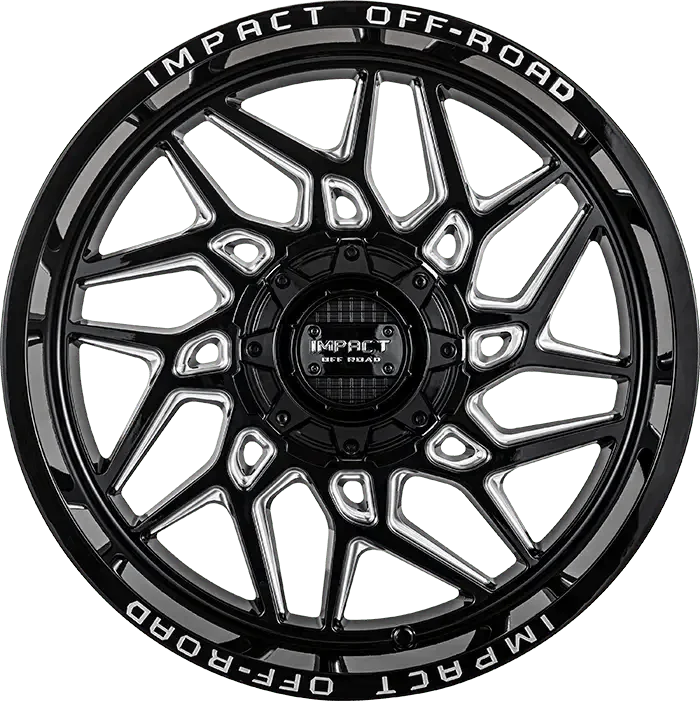 IMPACT OFF ROAD  829 20X10  8x180 GLOSS BLACK MW