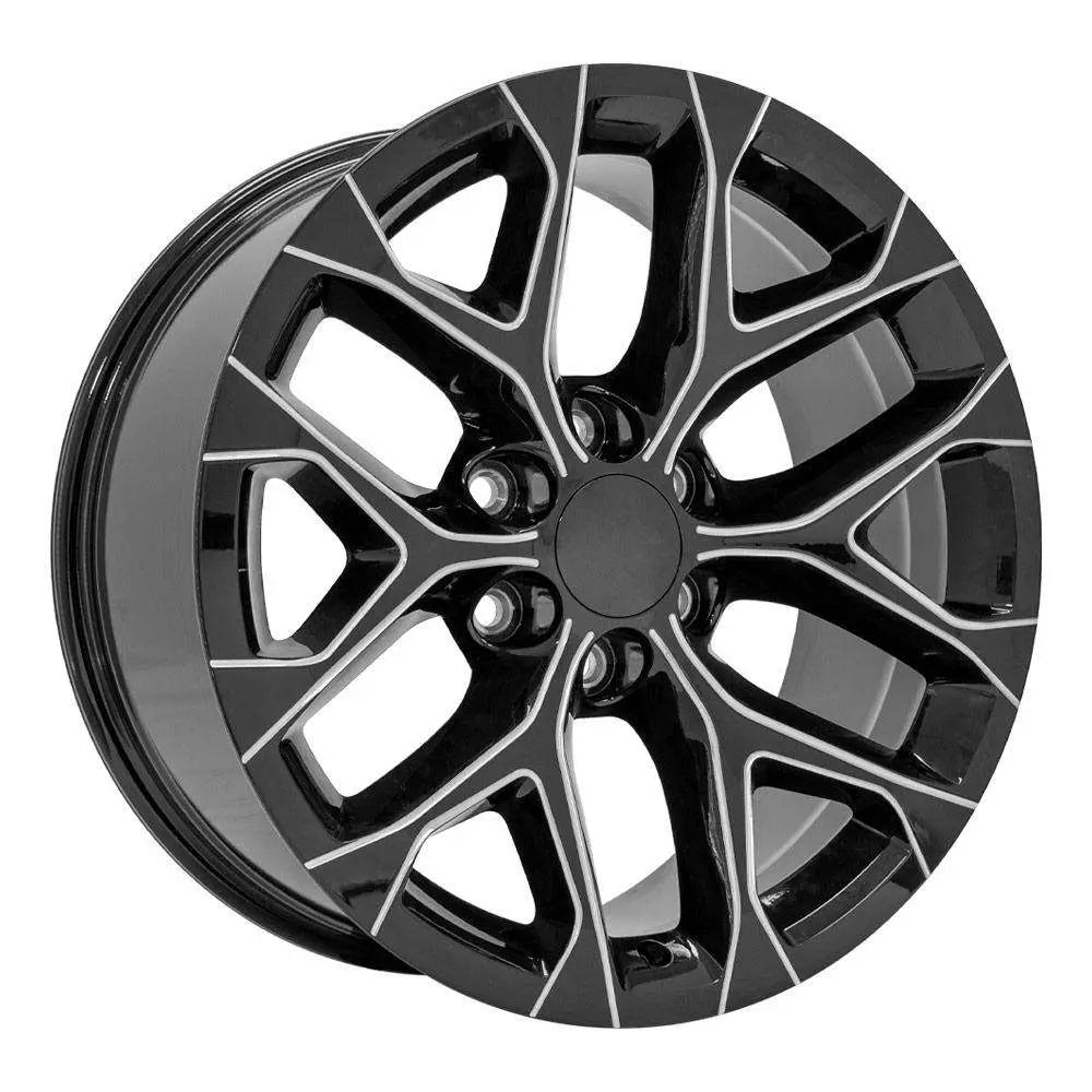 FP STYLE 203 20x9 6x139.7 BLACK MILLED