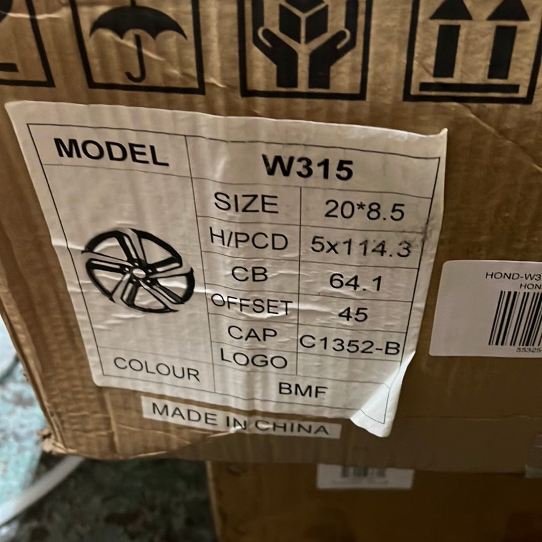 HD-W315  20X8.5 5X4.5