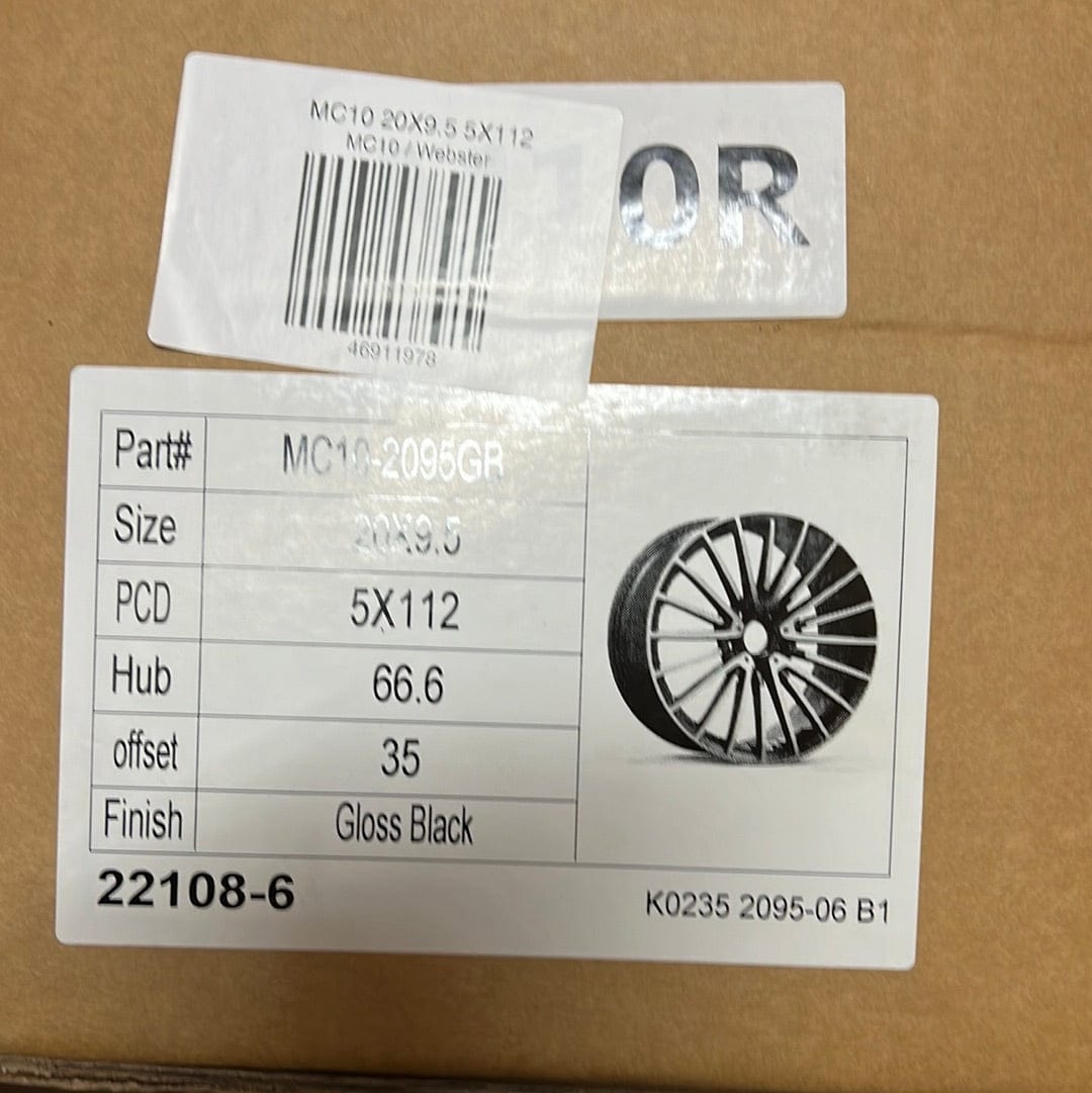 WHEELS MC10 20X9.5 5X112