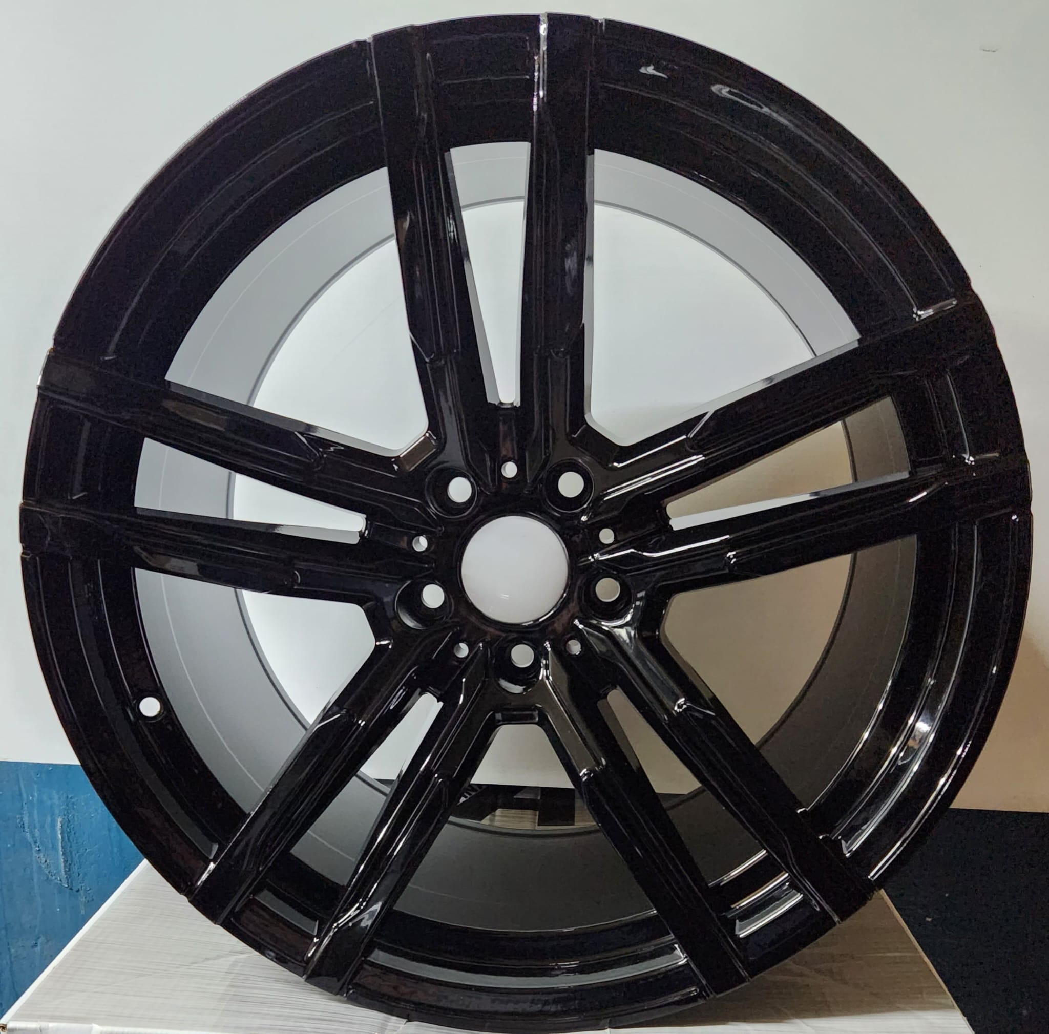 OE-5511 20X11 5X112 GLOSS BLACK